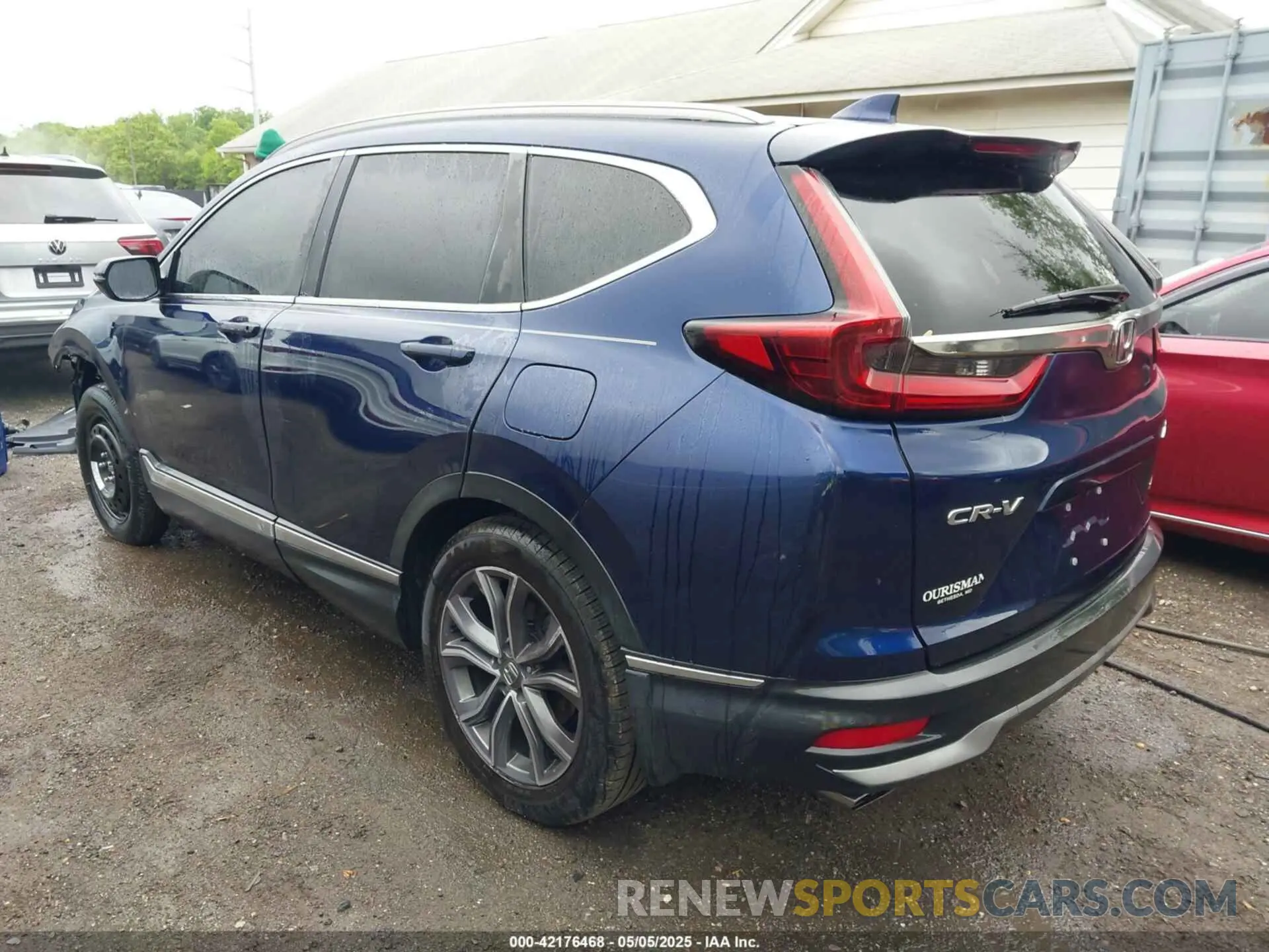 3 fotografías del automóvil dañado 5J6RW2H97LL008095 HONDA CR-V 2020