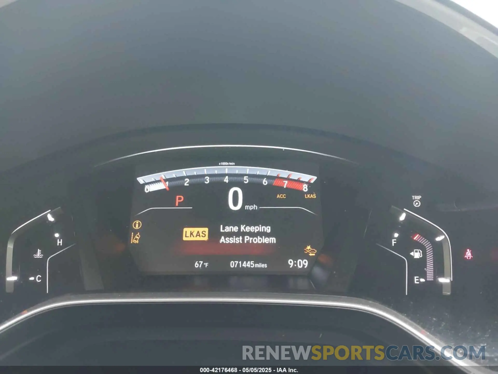 7 fotografías del automóvil dañado 5J6RW2H97LL008095 HONDA CR-V 2020