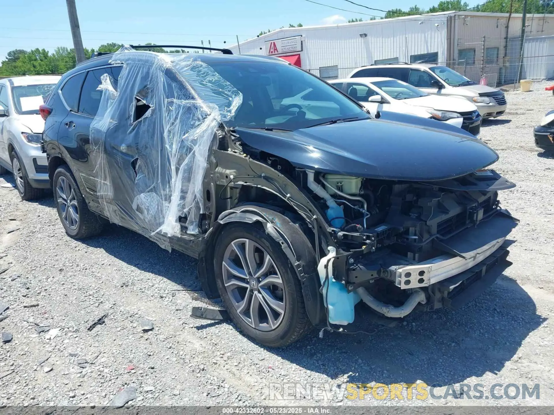 1 fotografías del automóvil dañado 5J6RW2H97LL012504 HONDA CR-V 2020