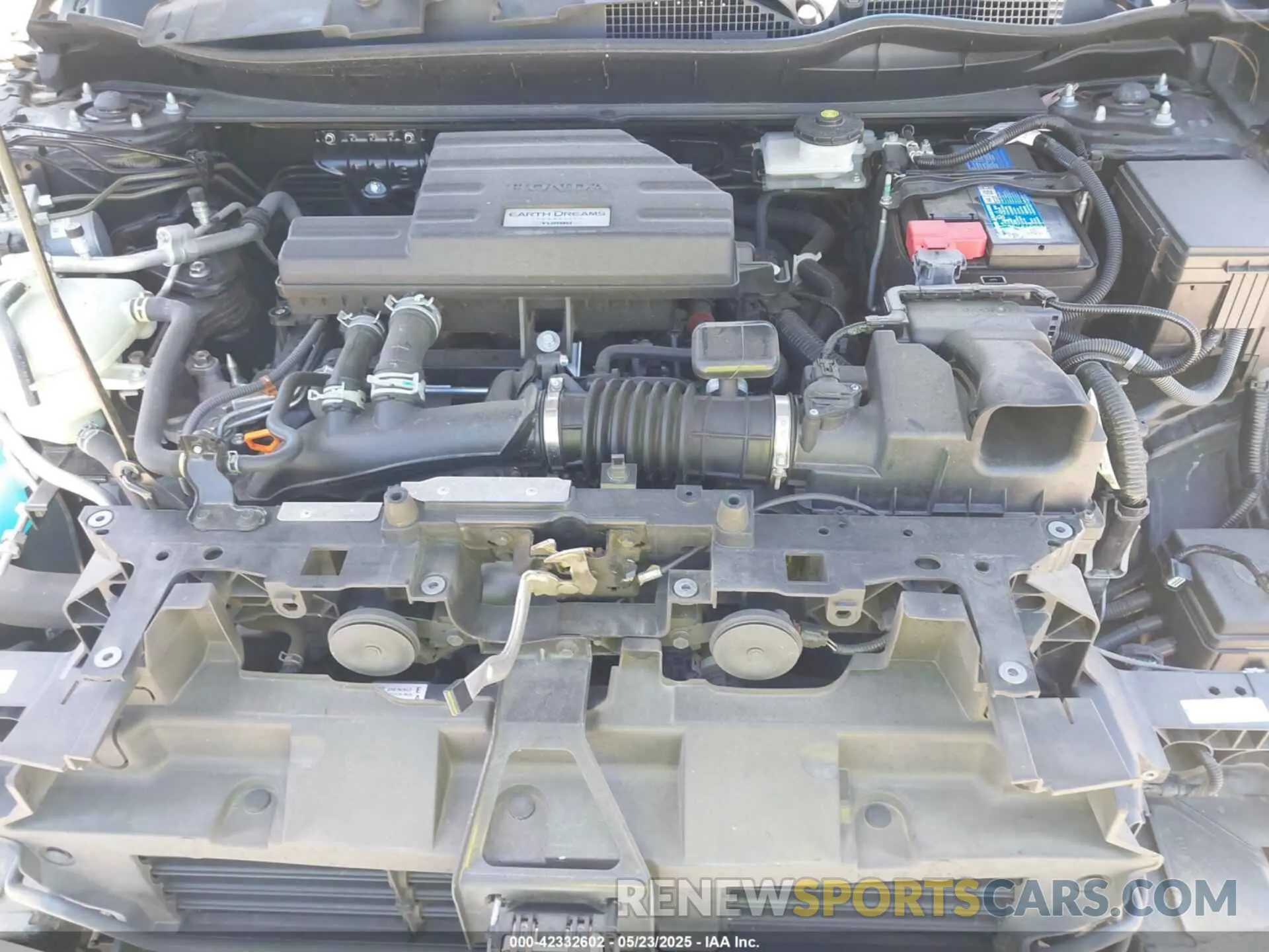 10 fotografías del automóvil dañado 5J6RW2H97LL012504 HONDA CR-V 2020