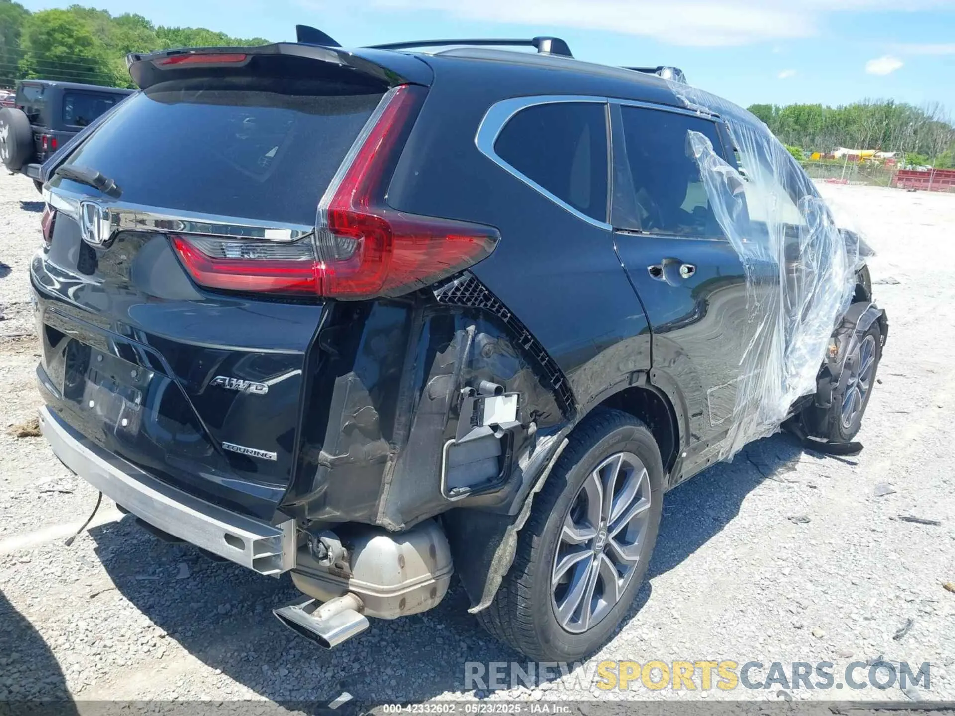 4 fotografías del automóvil dañado 5J6RW2H97LL012504 HONDA CR-V 2020