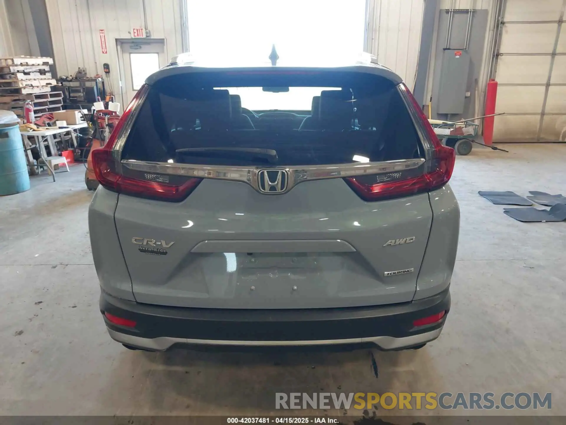 17 fotografías del automóvil dañado 5J6RW2H9XLL003621 HONDA CR-V 2020