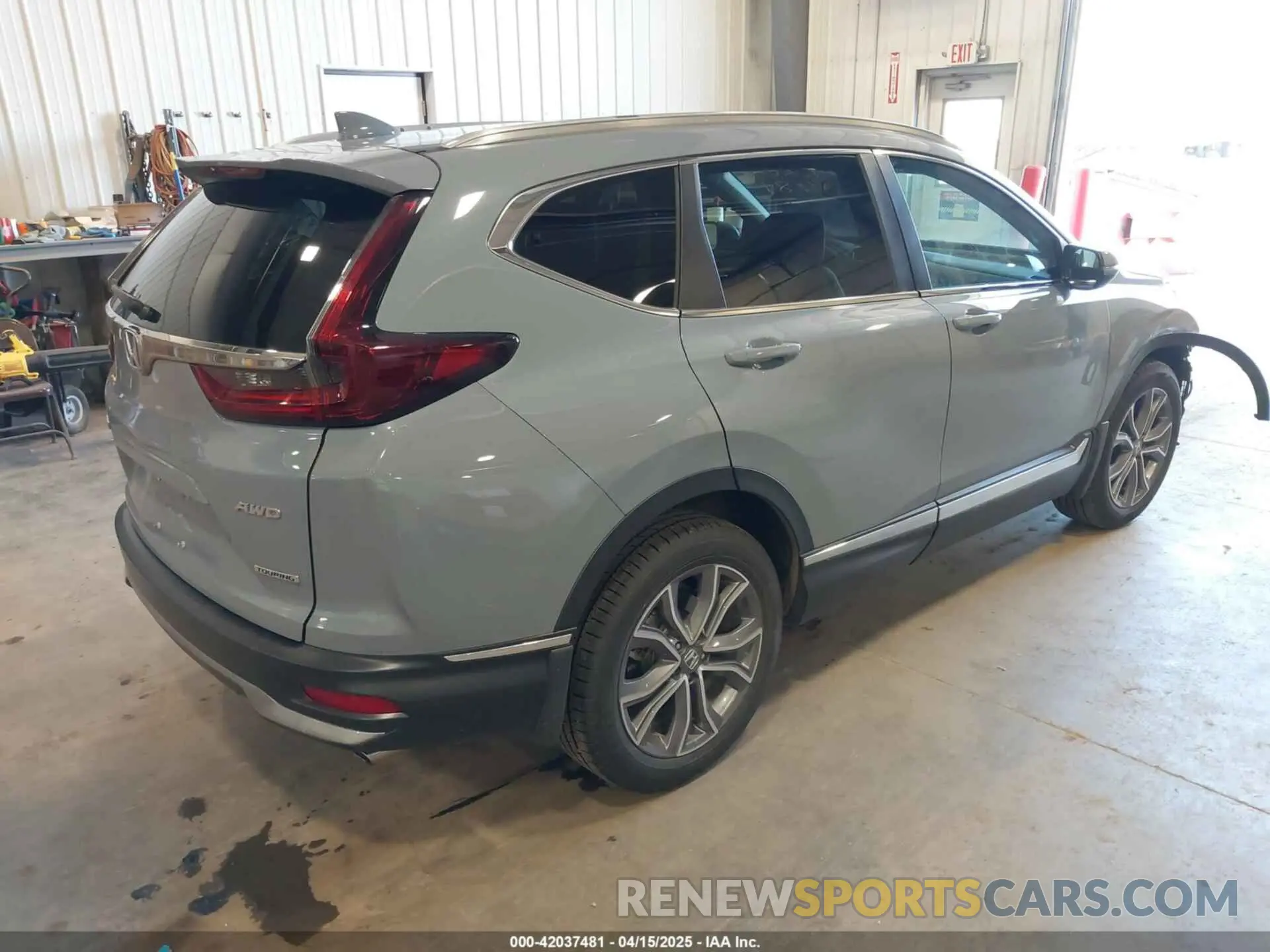 4 fotografías del automóvil dañado 5J6RW2H9XLL003621 HONDA CR-V 2020
