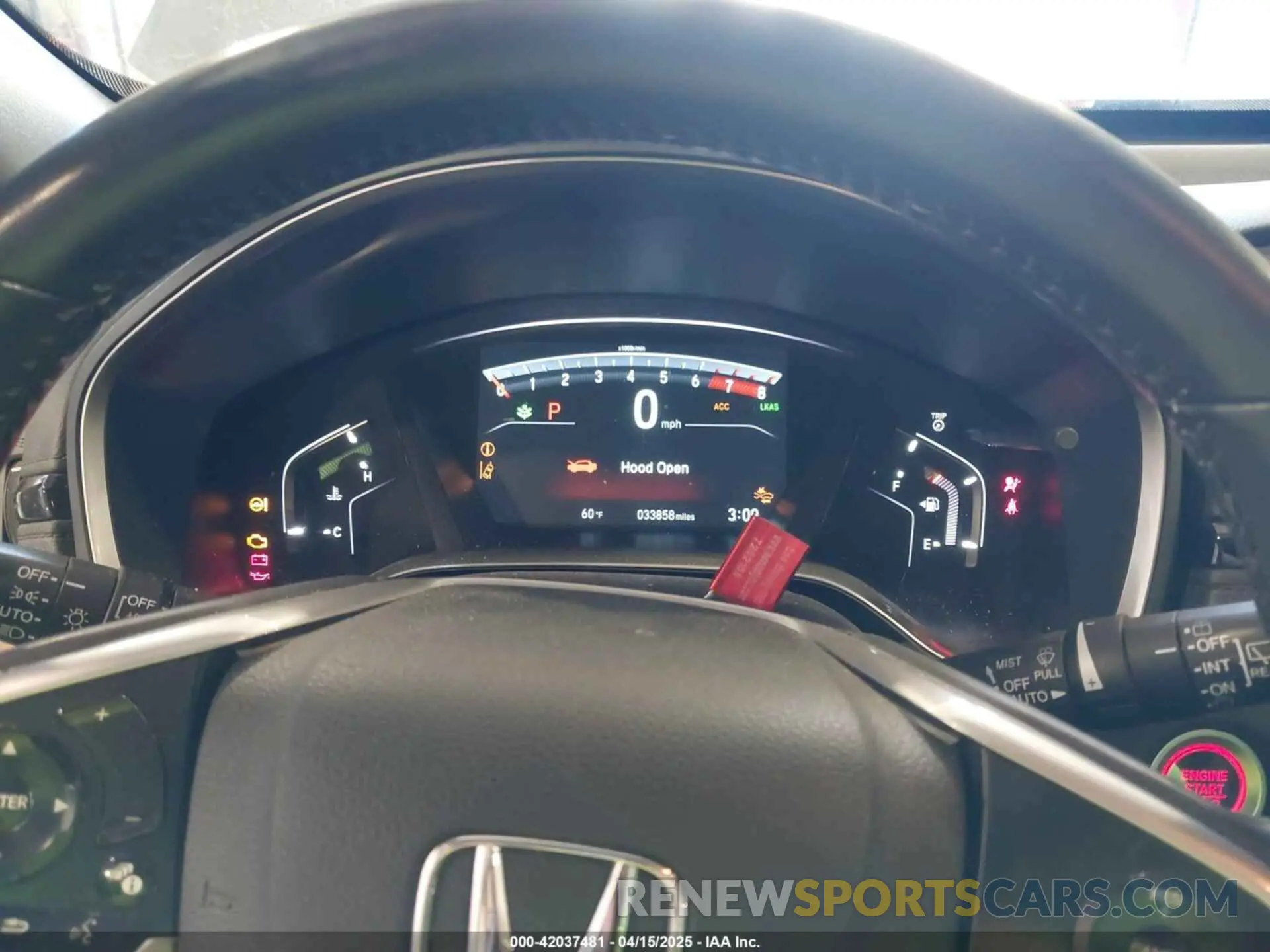 7 fotografías del automóvil dañado 5J6RW2H9XLL003621 HONDA CR-V 2020