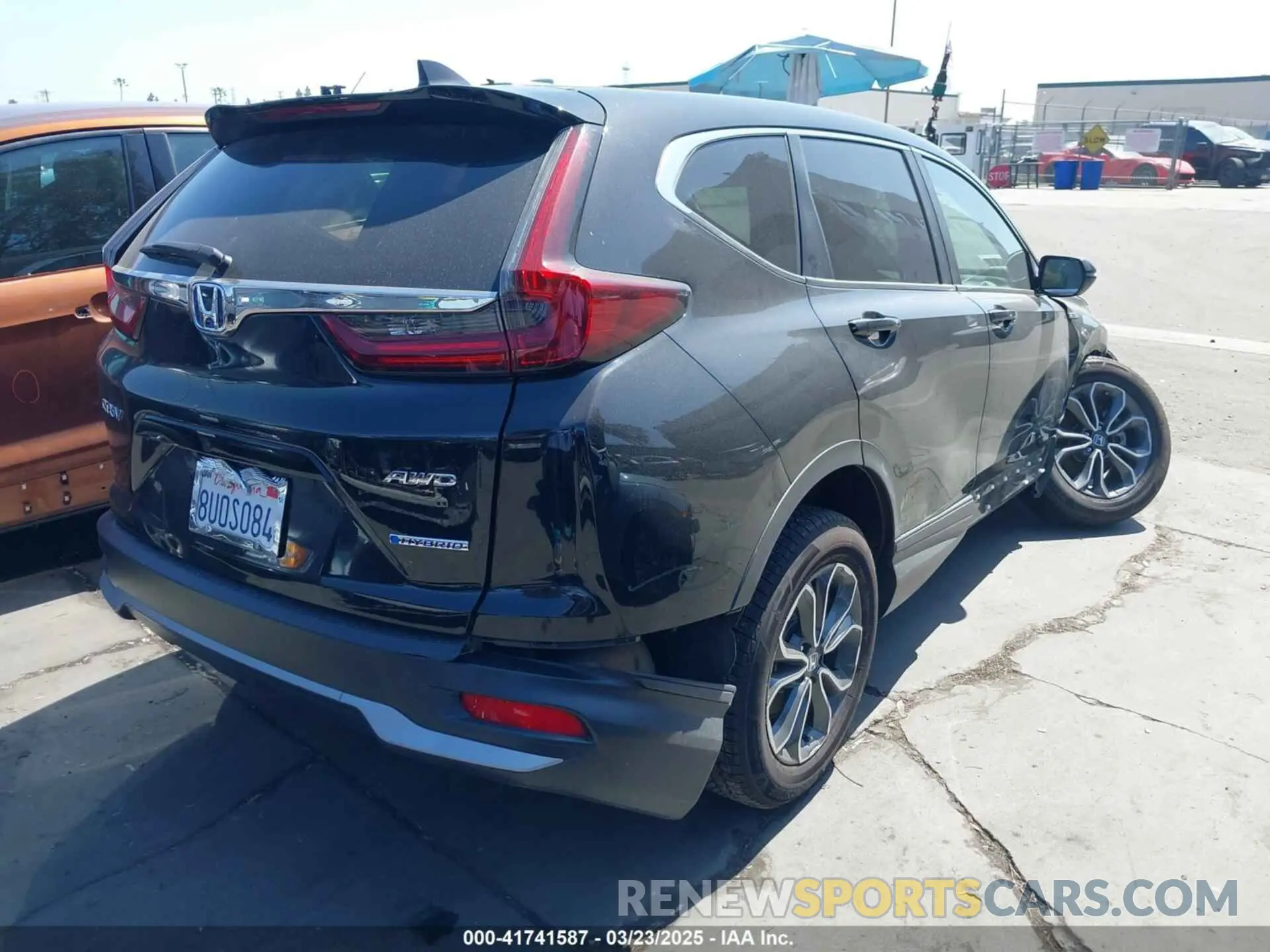 4 fotografías del automóvil dañado 7FART6H51LE019894 HONDA CR-V 2020