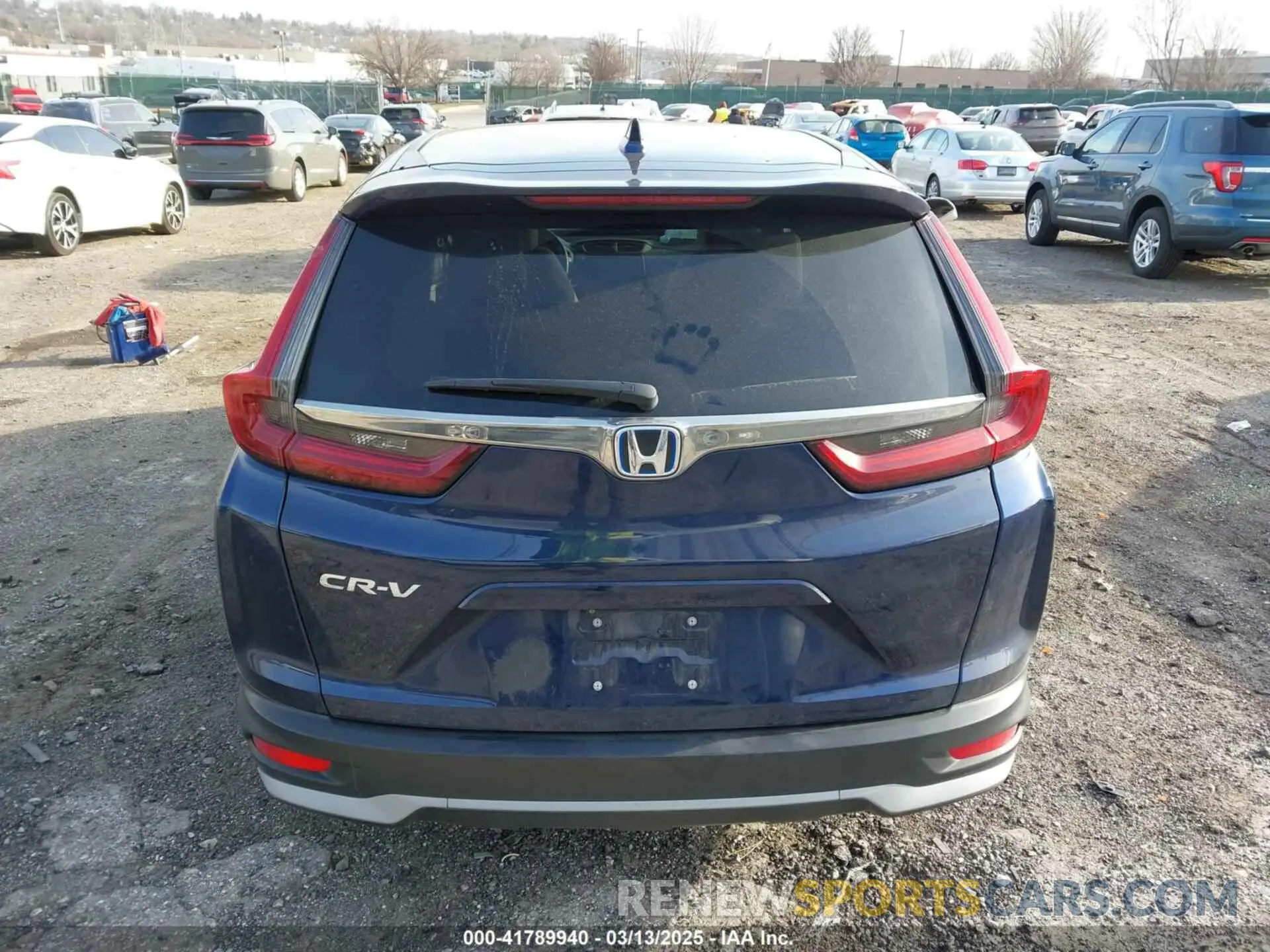17 fotografías del automóvil dañado 7FART6H88LE016940 HONDA CR-V 2020