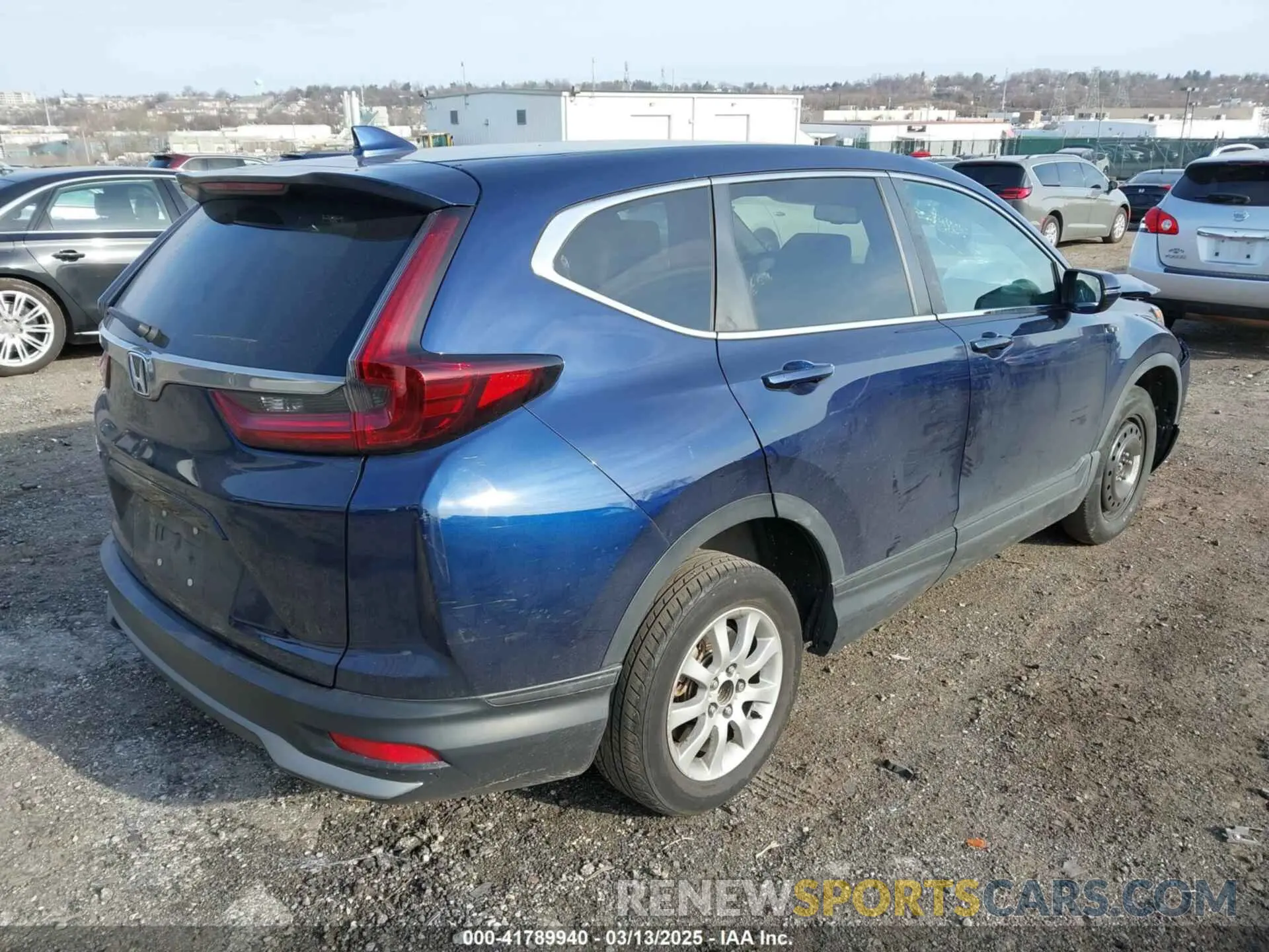 4 fotografías del automóvil dañado 7FART6H88LE016940 HONDA CR-V 2020