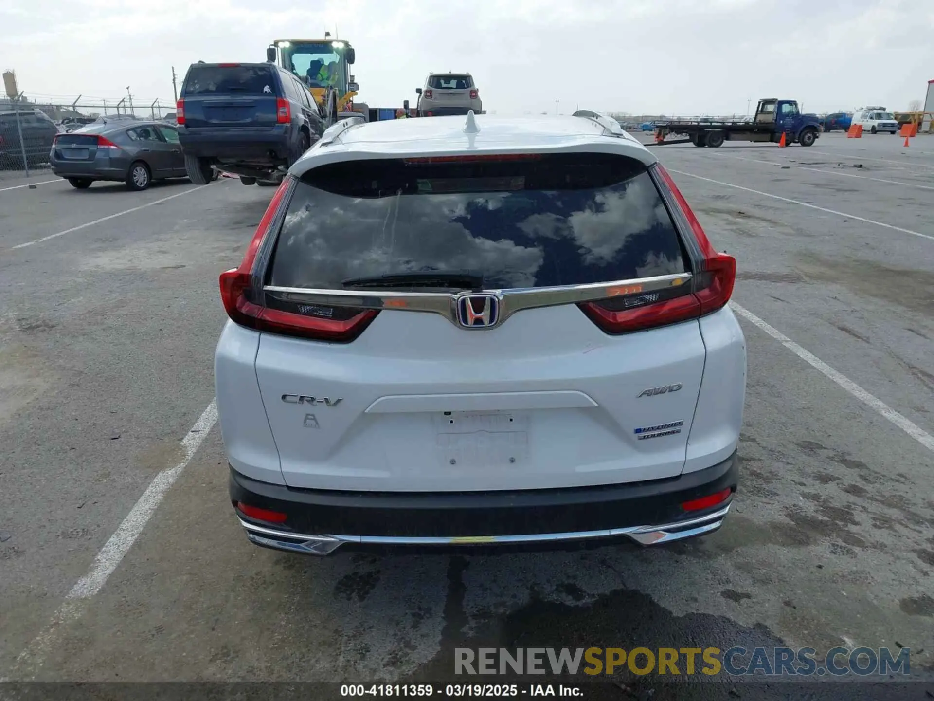16 fotografías del automóvil dañado 7FART6H95LE017553 HONDA CR-V 2020