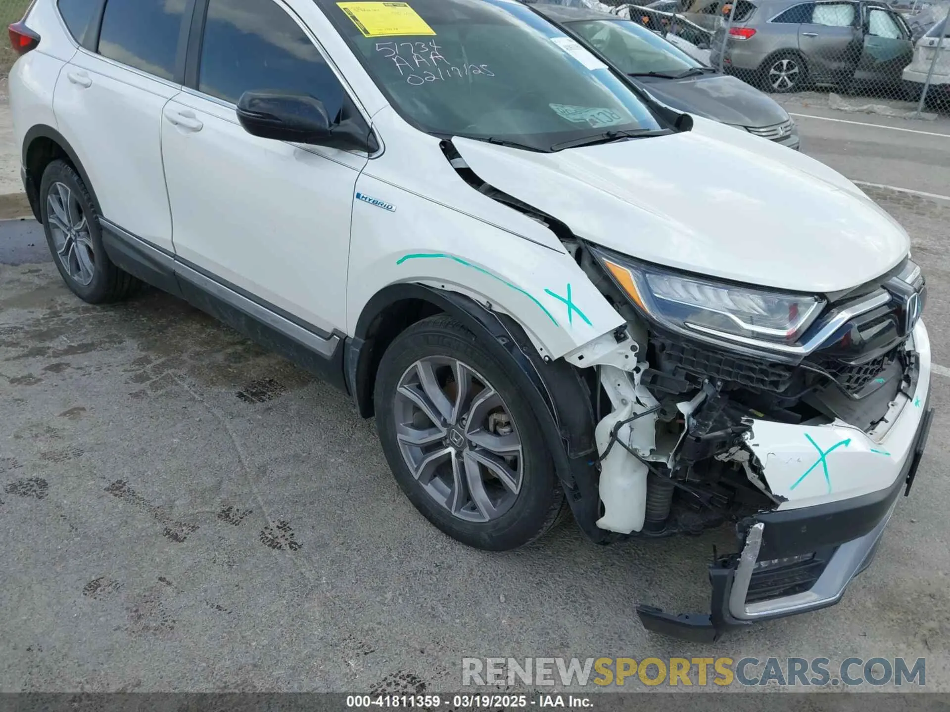 18 fotografías del automóvil dañado 7FART6H95LE017553 HONDA CR-V 2020