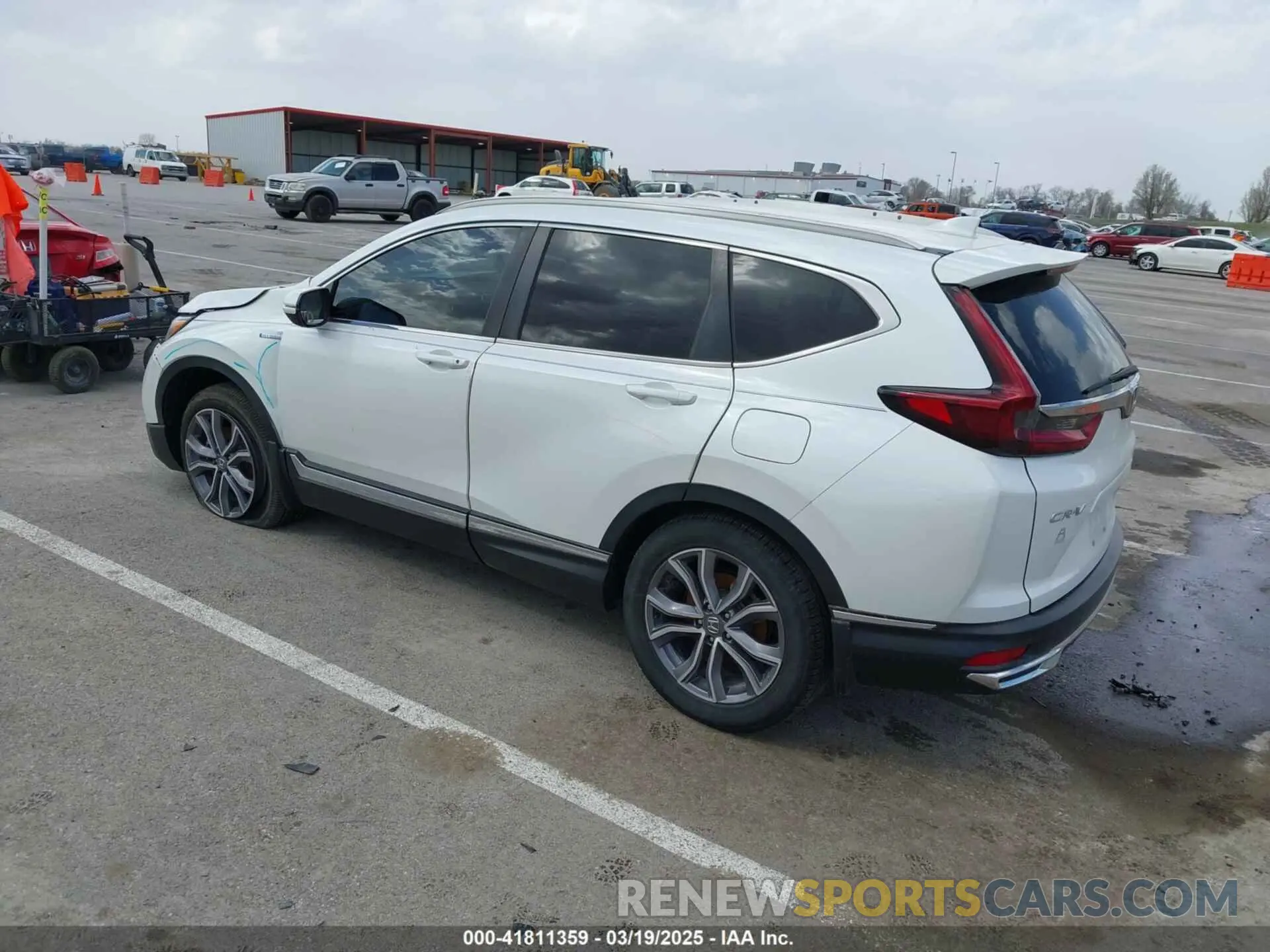 3 fotografías del automóvil dañado 7FART6H95LE017553 HONDA CR-V 2020