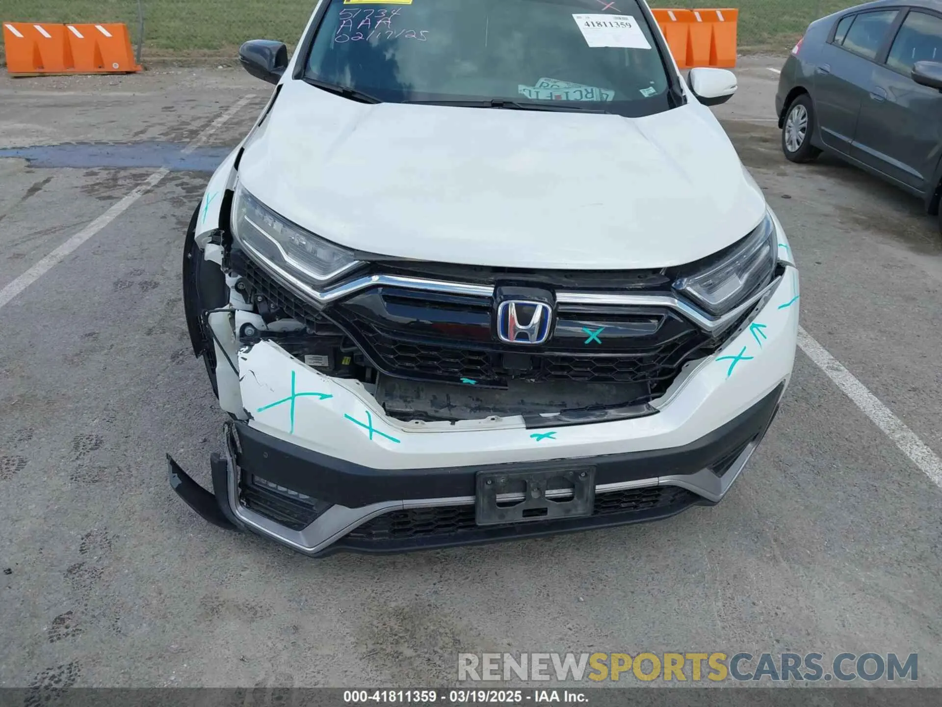 6 fotografías del automóvil dañado 7FART6H95LE017553 HONDA CR-V 2020