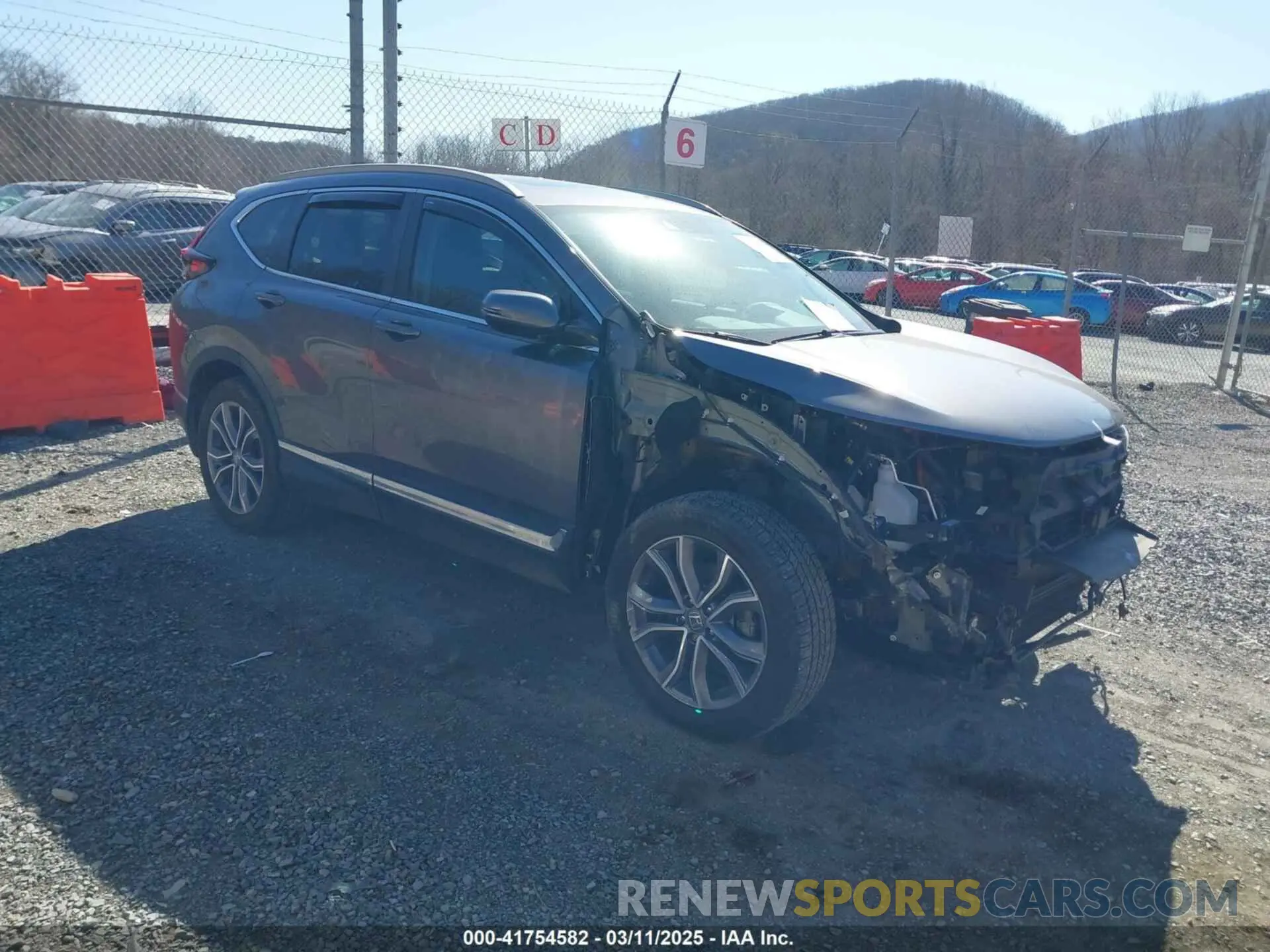 1 fotografías del automóvil dañado 7FART6H97LE024715 HONDA CR-V 2020