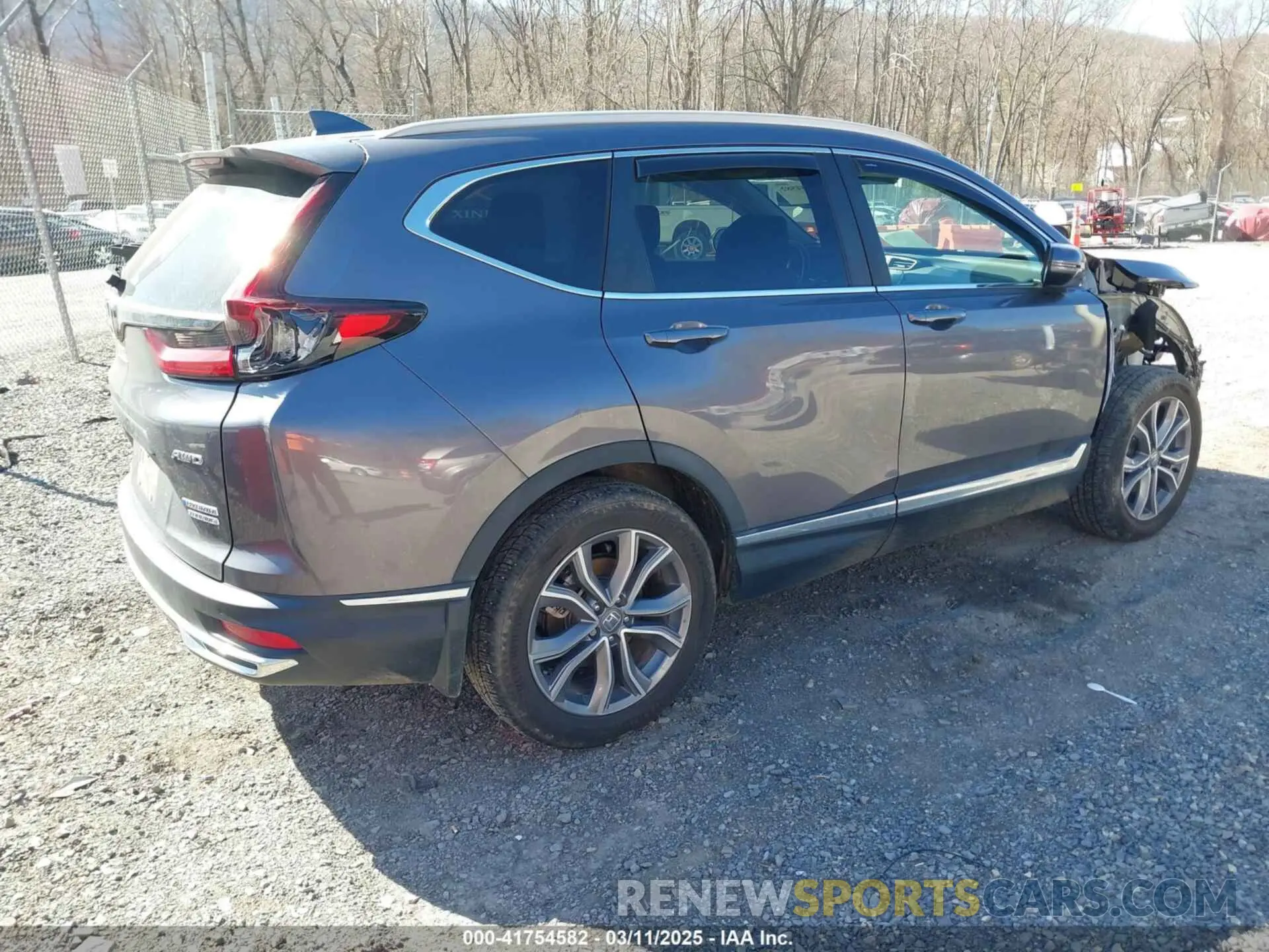 4 fotografías del automóvil dañado 7FART6H97LE024715 HONDA CR-V 2020