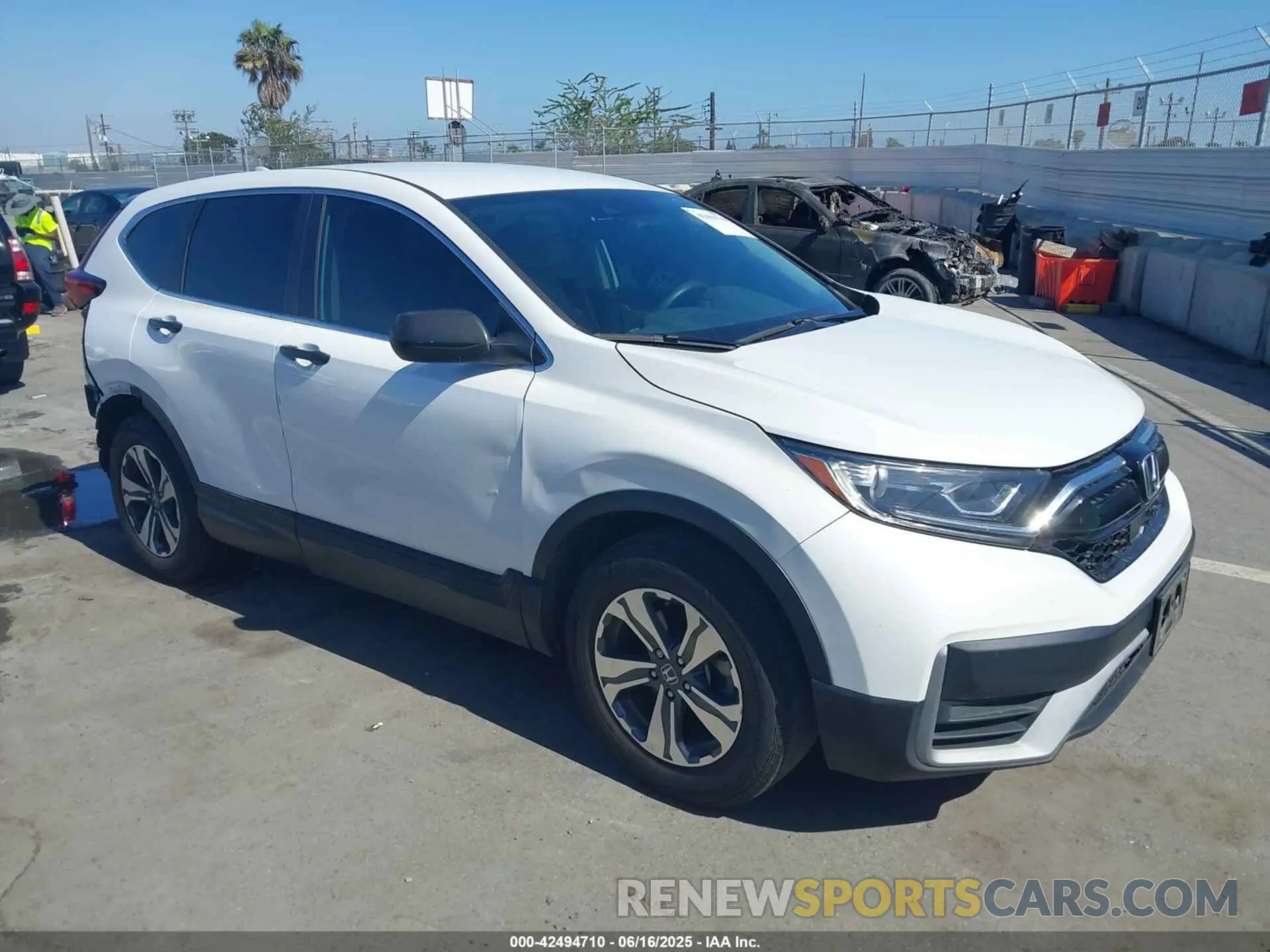 1 fotografías del automóvil dañado 7FARW1H21LE000603 HONDA CR-V 2020