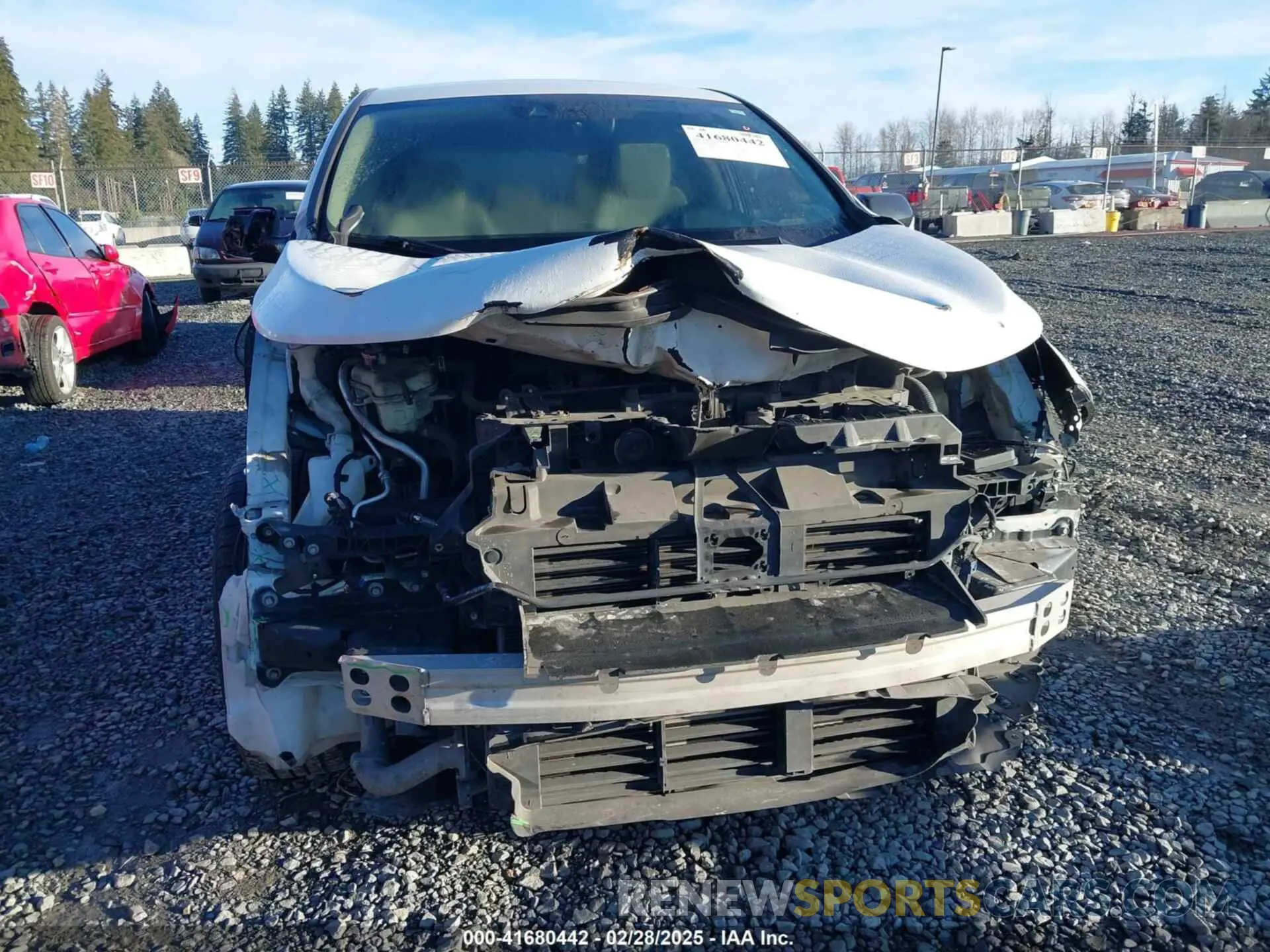 6 fotografías del automóvil dañado 7FARW1H29LE007833 HONDA CR-V 2020