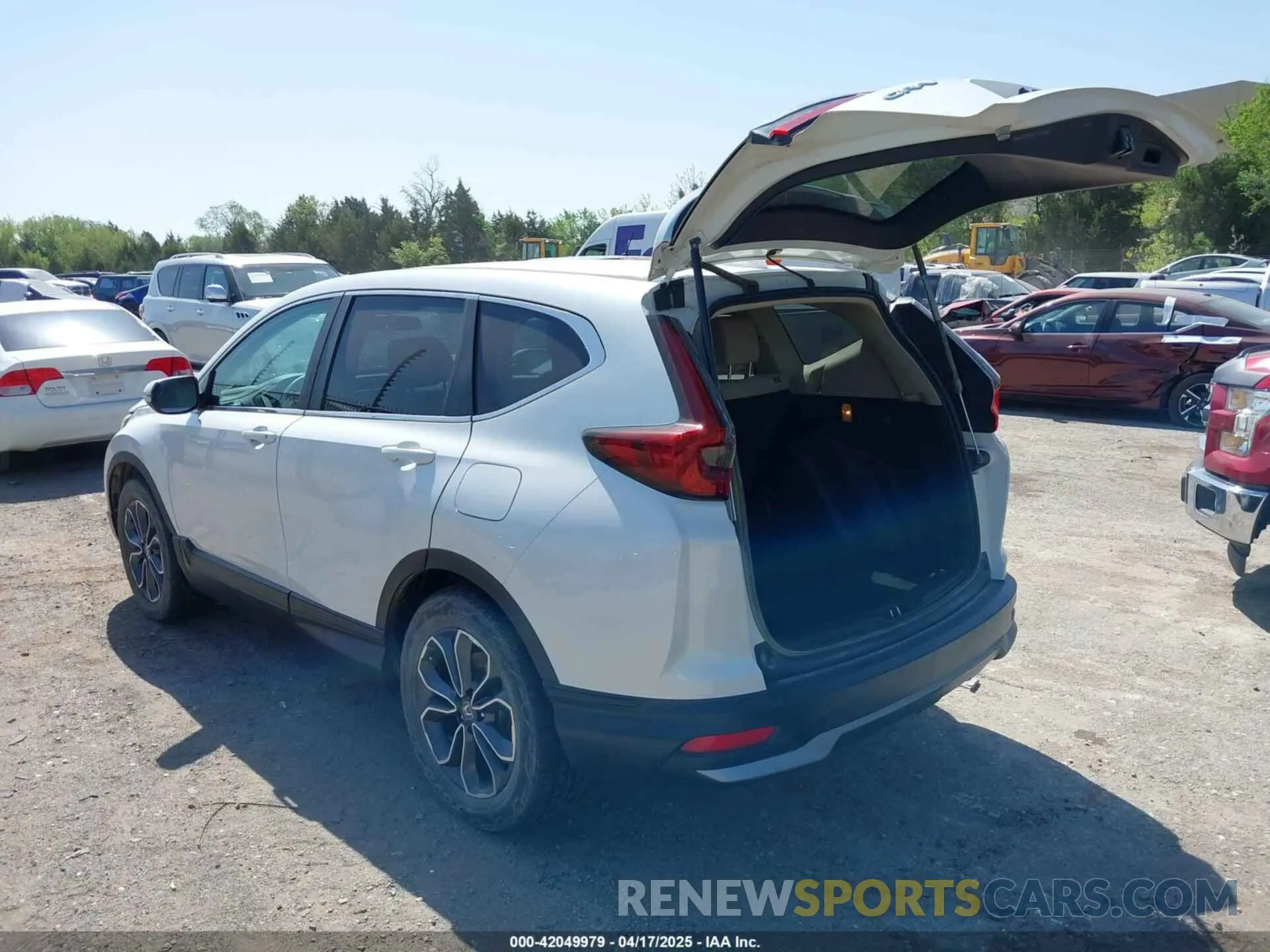 3 fotografías del automóvil dañado 7FARW1H51LE025351 HONDA CR-V 2020