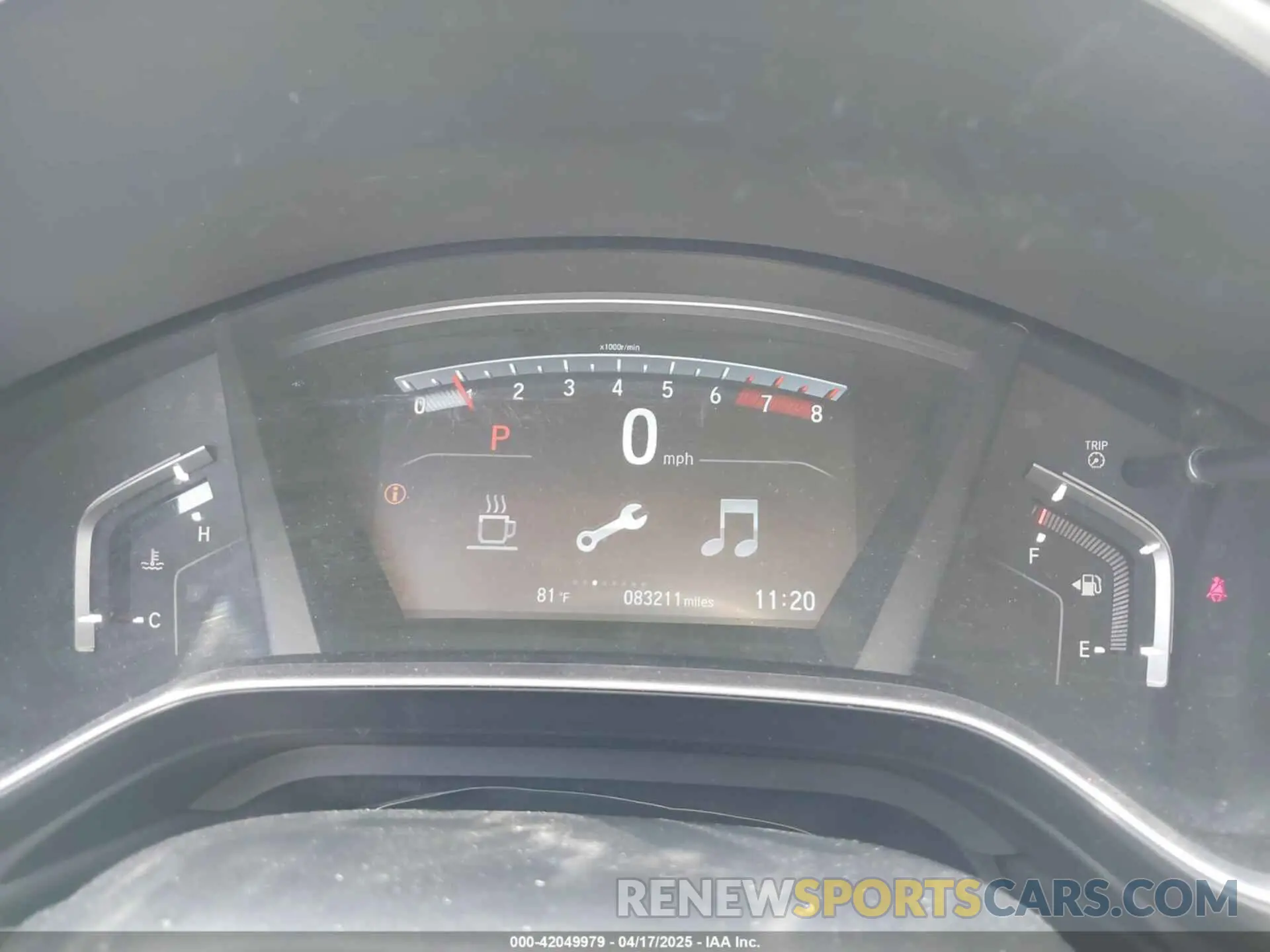 7 fotografías del automóvil dañado 7FARW1H51LE025351 HONDA CR-V 2020