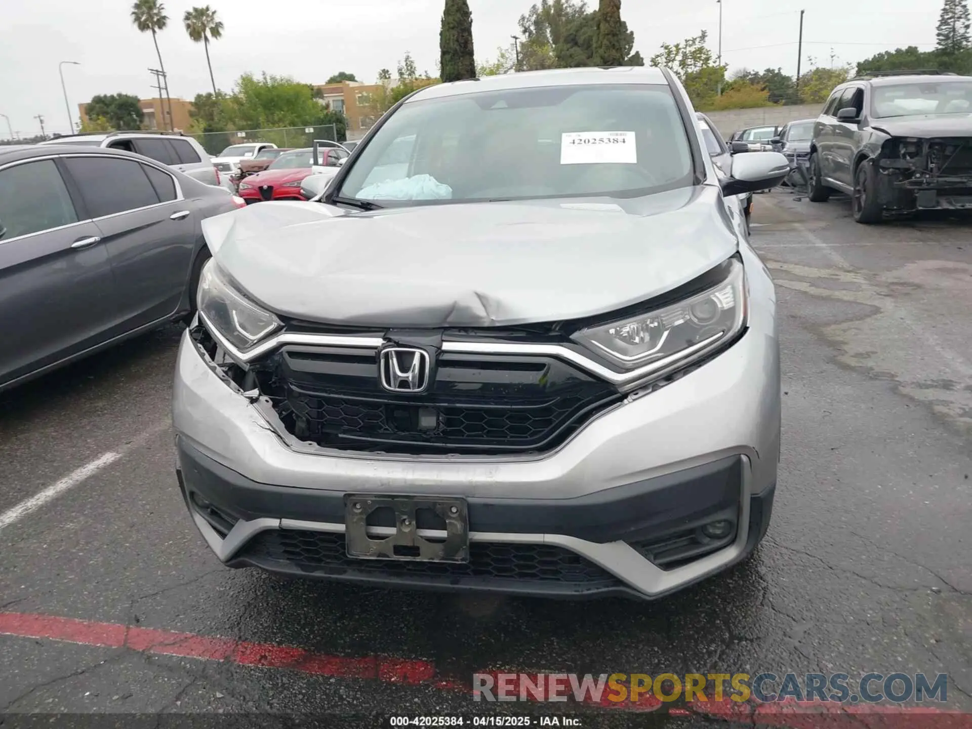 12 fotografías del automóvil dañado 7FARW1H52LE020448 HONDA CR-V 2020