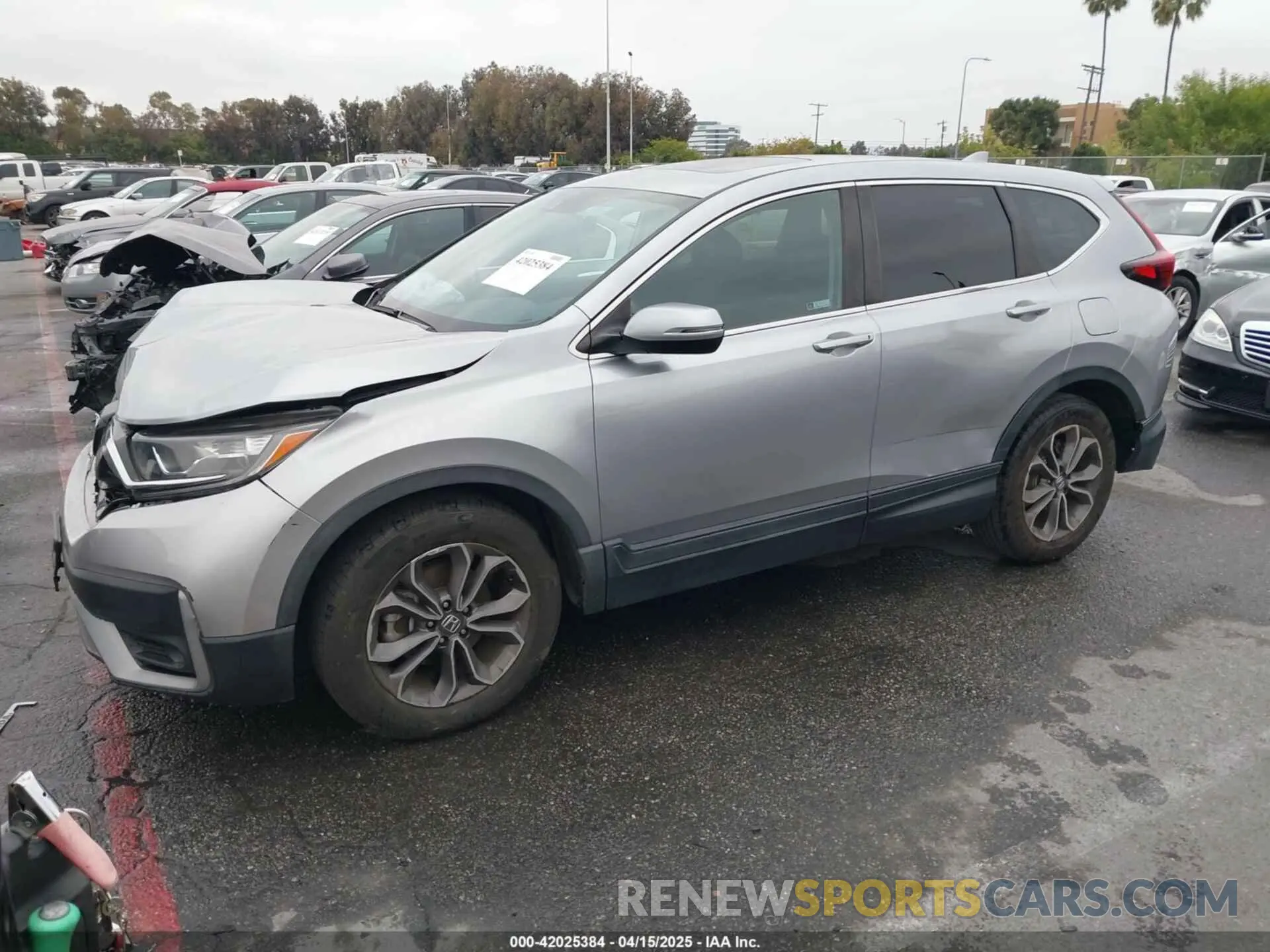 2 fotografías del automóvil dañado 7FARW1H52LE020448 HONDA CR-V 2020