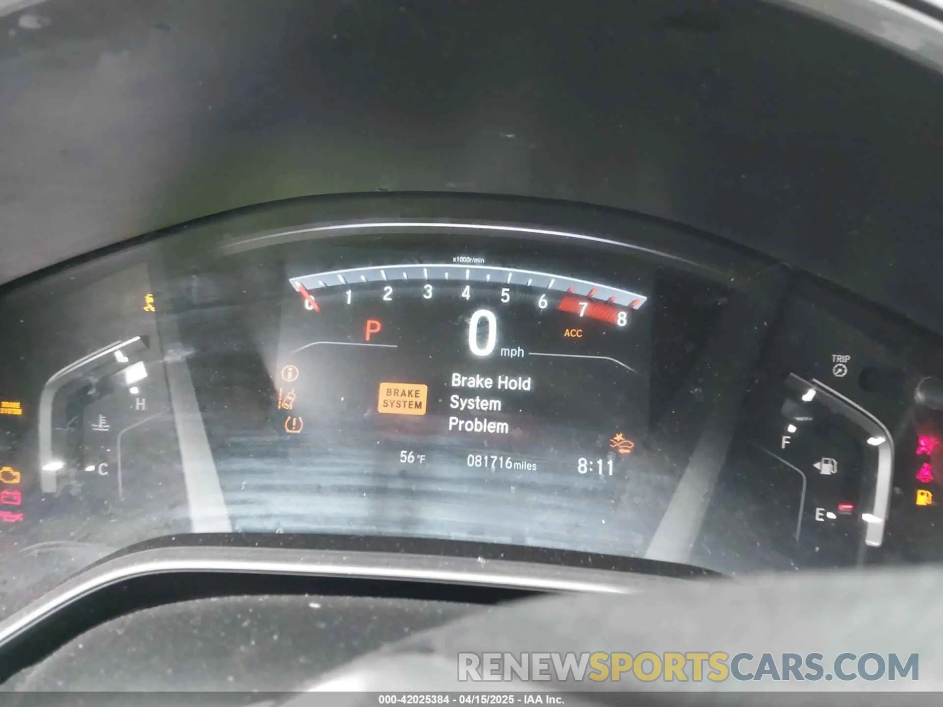 7 fotografías del automóvil dañado 7FARW1H52LE020448 HONDA CR-V 2020