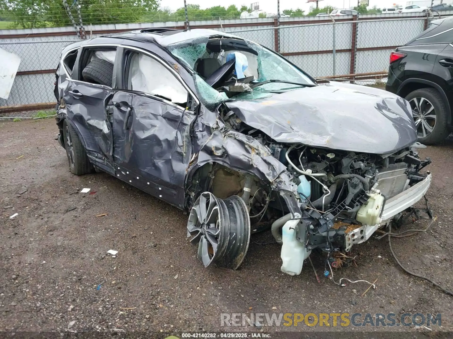 1 fotografías del automóvil dañado 7FARW1H55LE021819 HONDA CR-V 2020