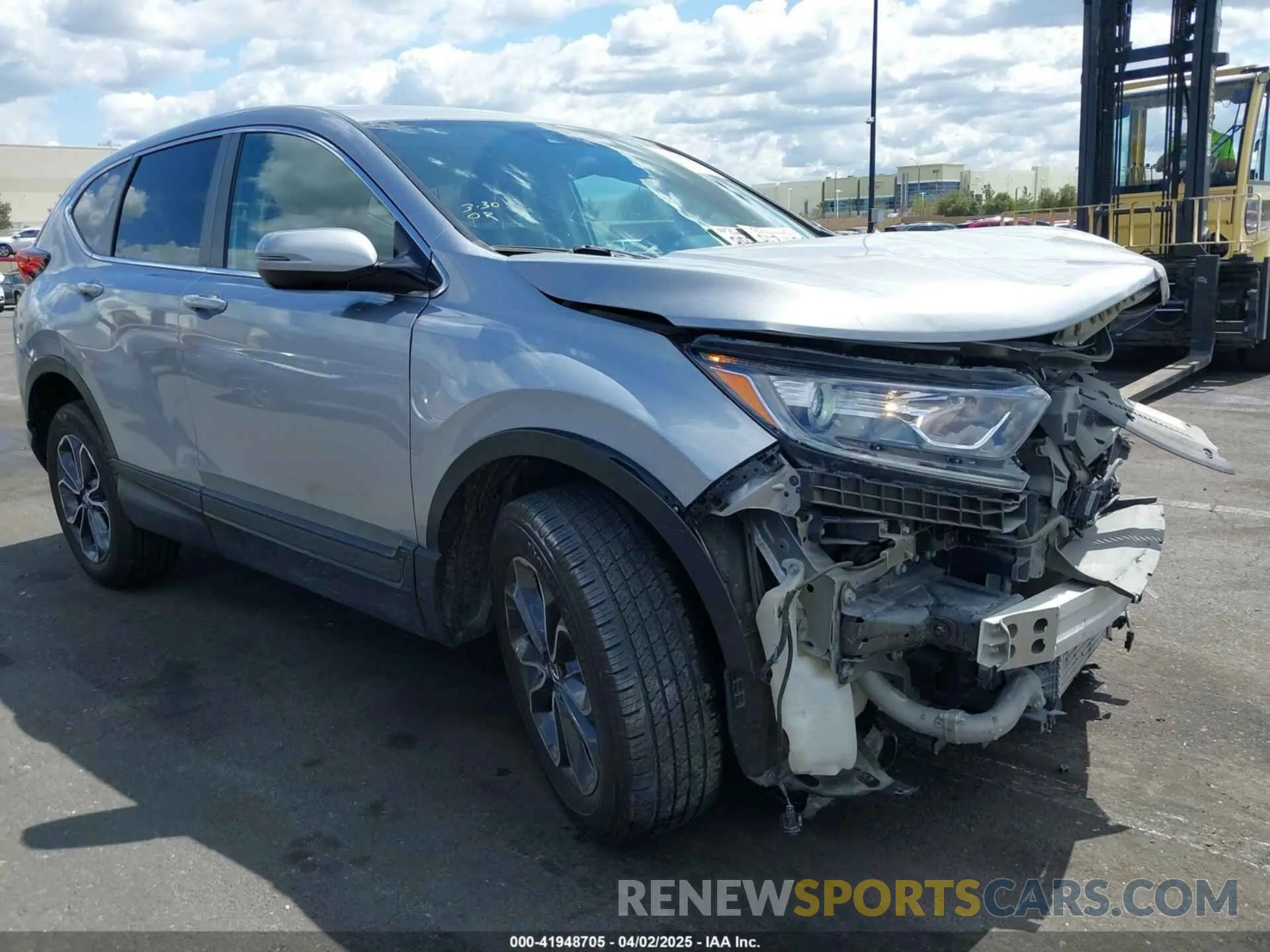 1 fotografías del automóvil dañado 7FARW1H56LE017004 HONDA CR-V 2020
