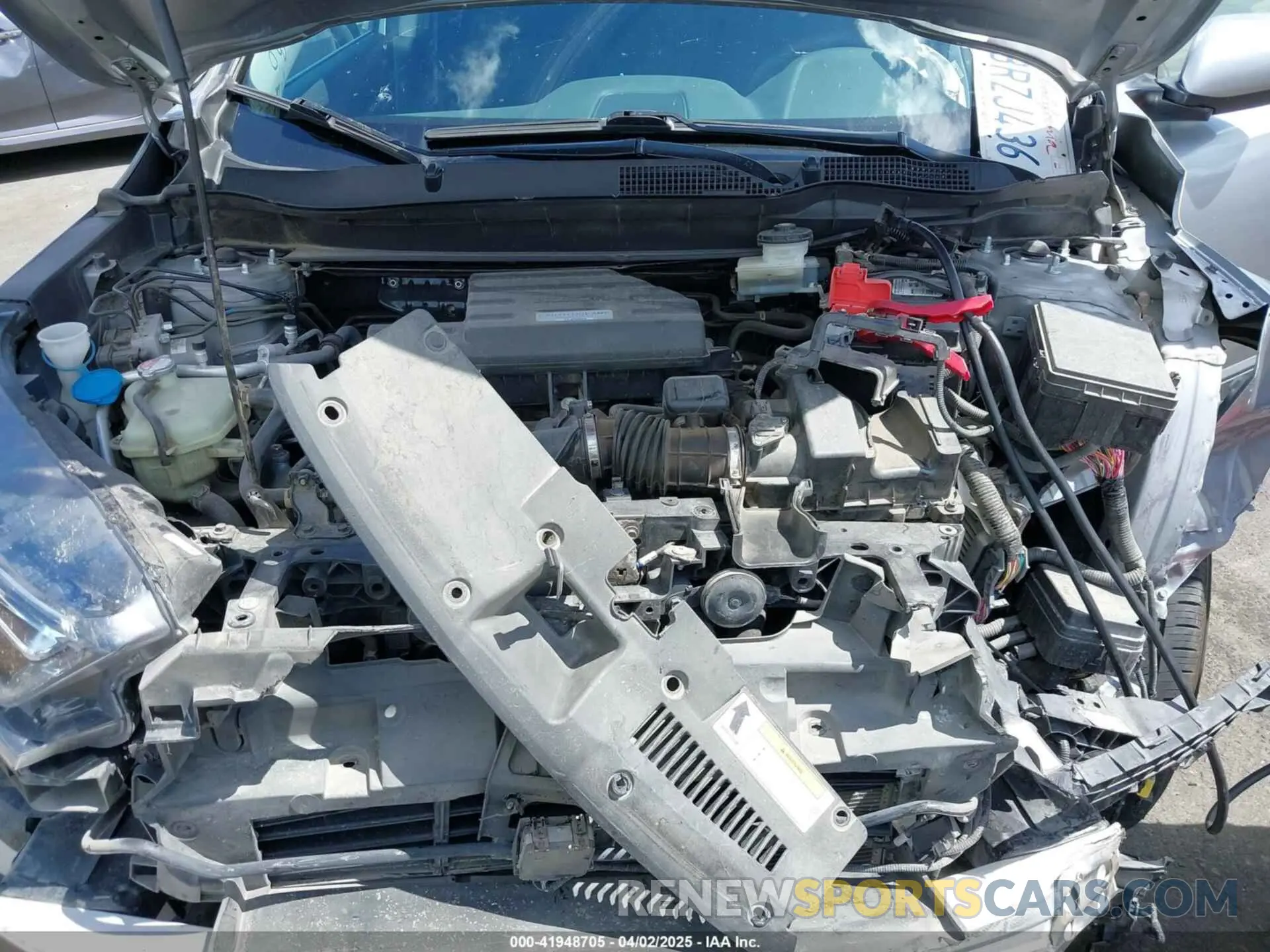 10 fotografías del automóvil dañado 7FARW1H56LE017004 HONDA CR-V 2020
