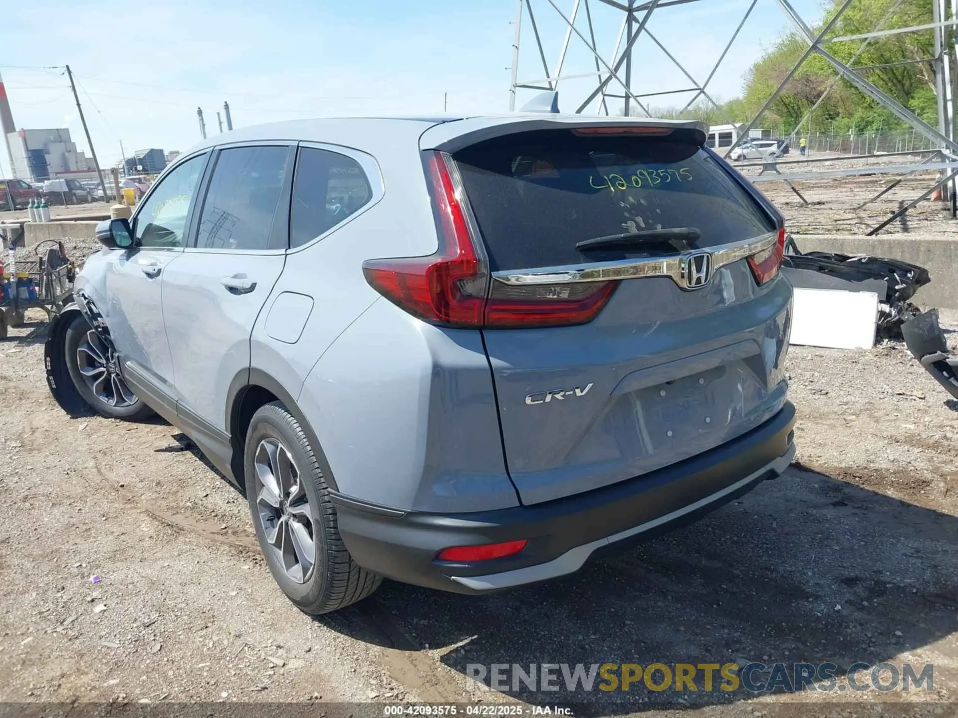 3 fotografías del automóvil dañado 7FARW1H59LE017725 HONDA CR-V 2020