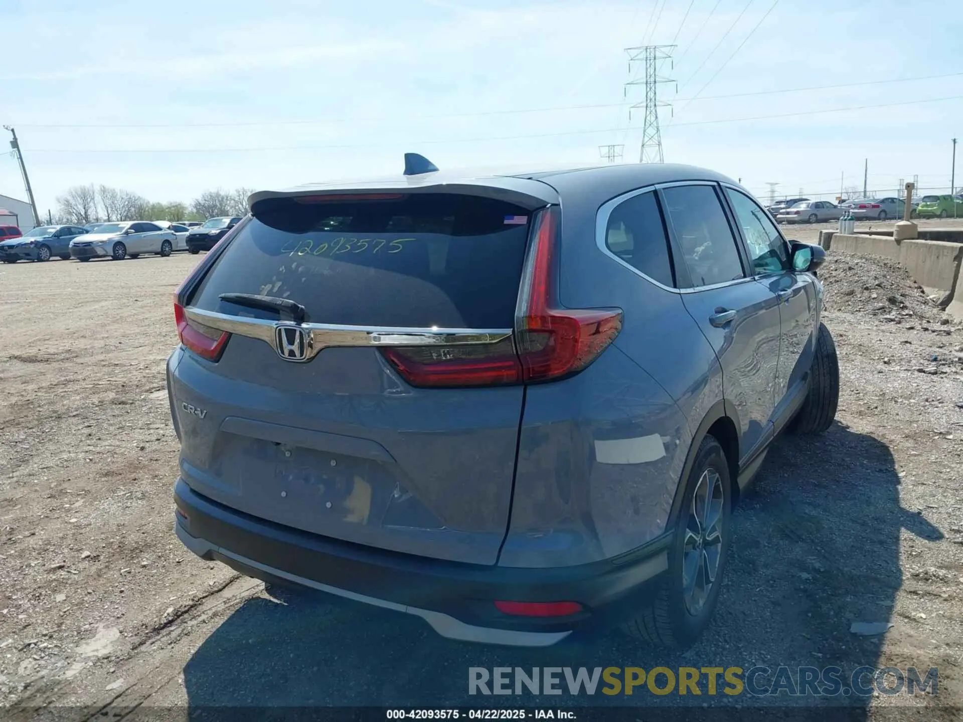 4 fotografías del automóvil dañado 7FARW1H59LE017725 HONDA CR-V 2020