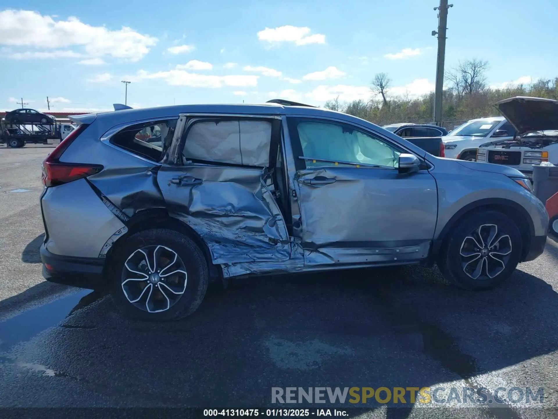 12 fotografías del automóvil dañado 7FARW1H83LE026687 HONDA CR-V 2020