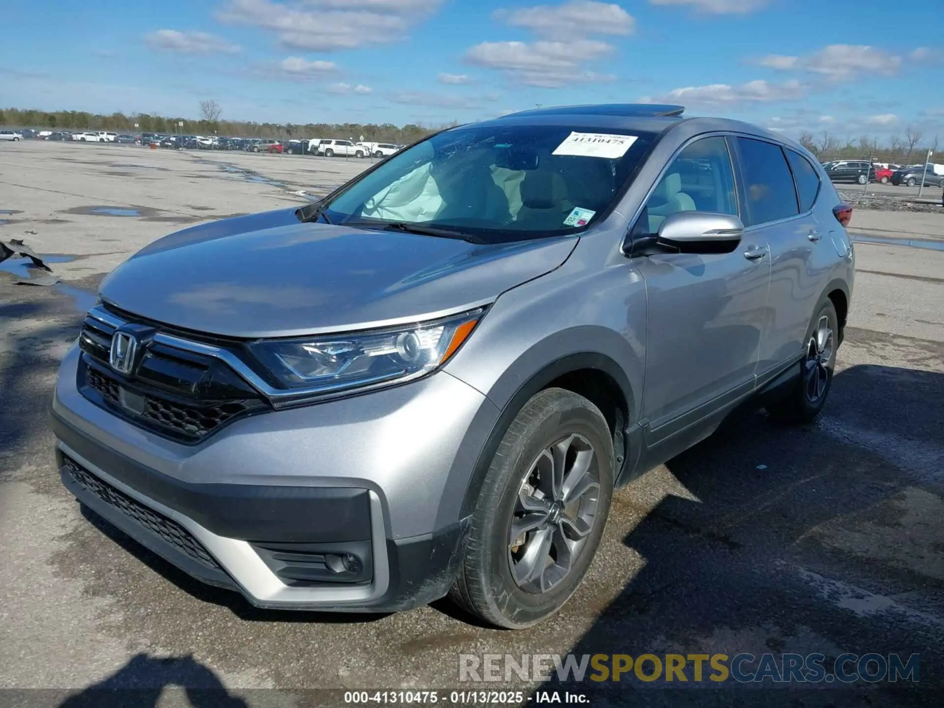 2 fotografías del automóvil dañado 7FARW1H83LE026687 HONDA CR-V 2020