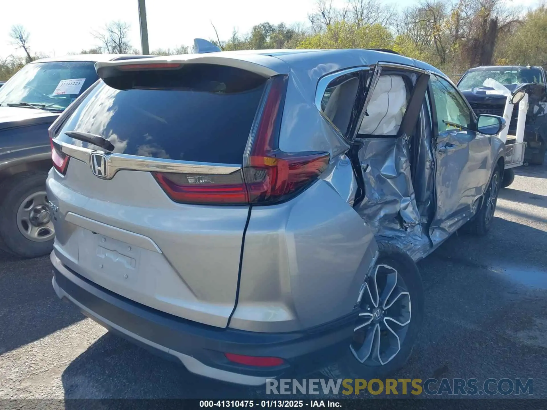 4 fotografías del automóvil dañado 7FARW1H83LE026687 HONDA CR-V 2020