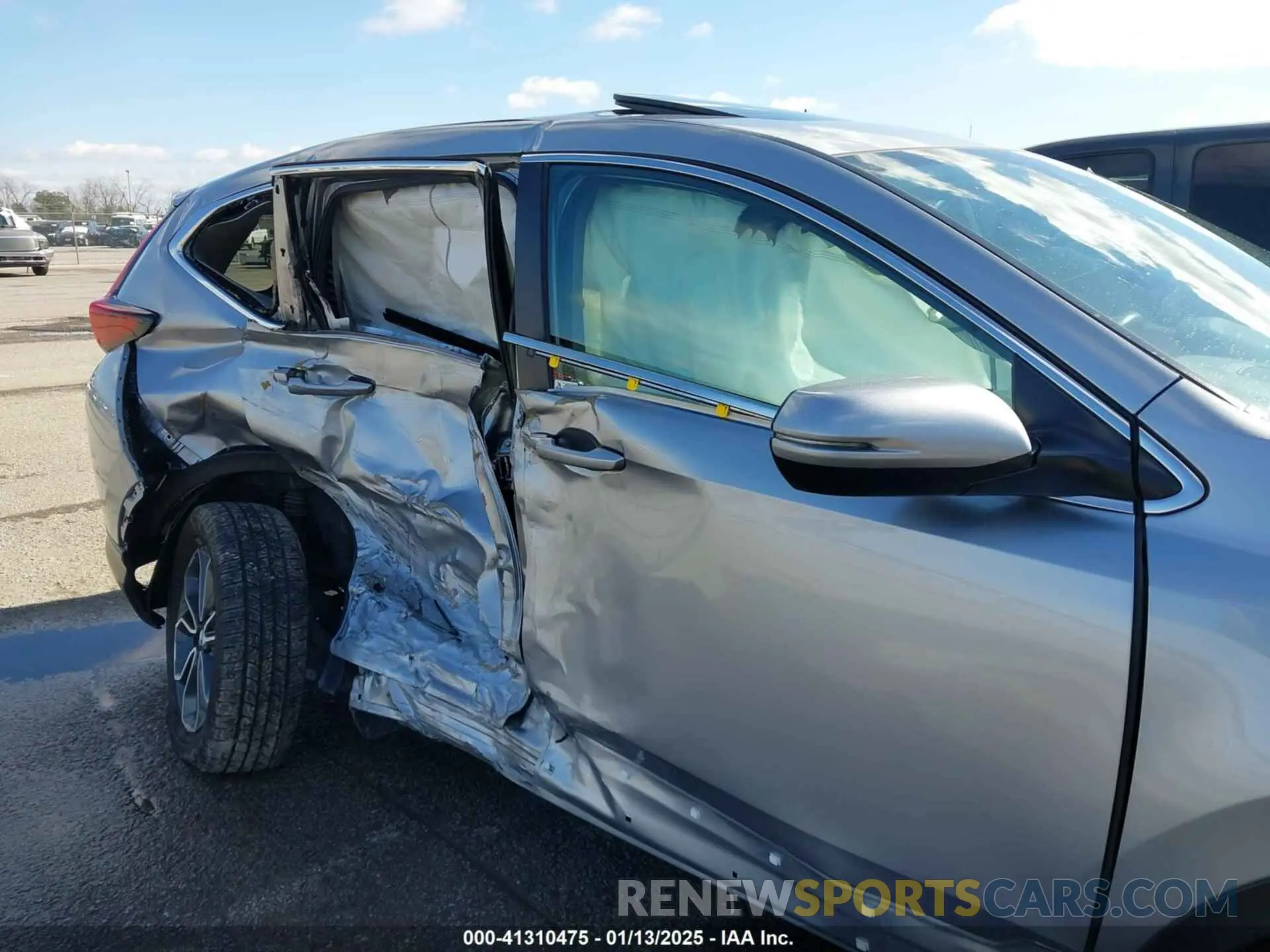 6 fotografías del automóvil dañado 7FARW1H83LE026687 HONDA CR-V 2020
