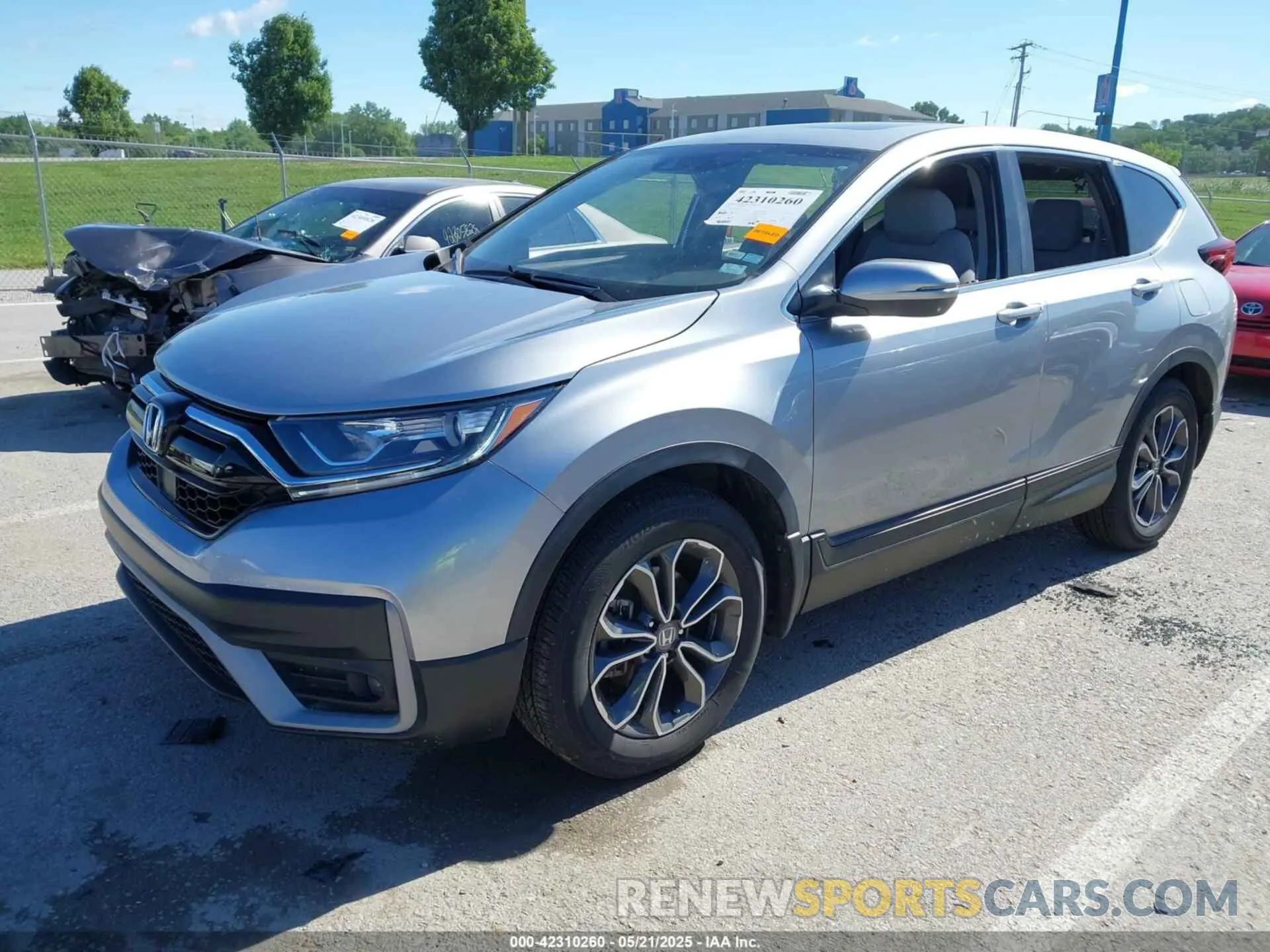 2 fotografías del automóvil dañado 7FARW1H84LE015925 HONDA CR-V 2020
