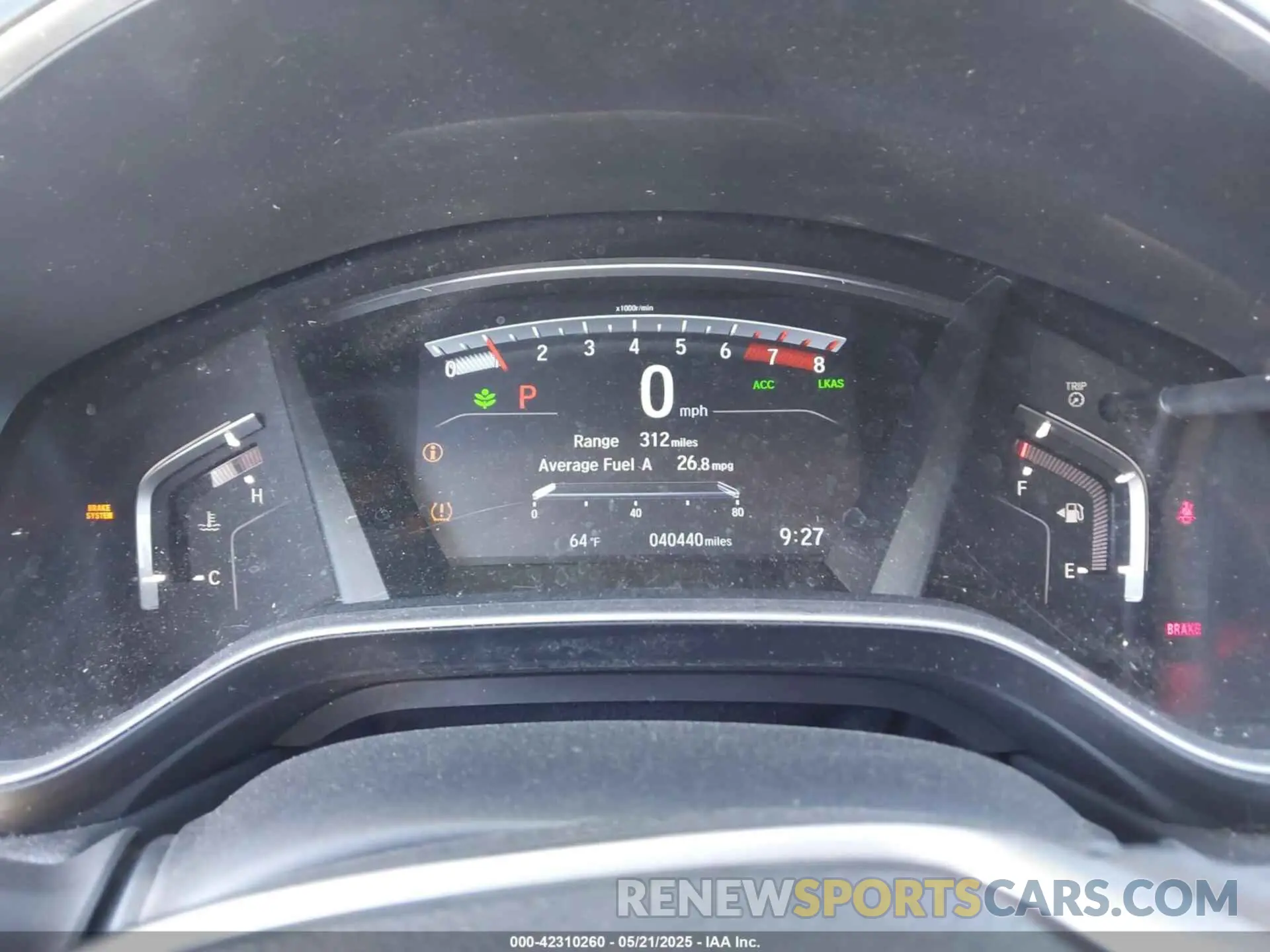 7 fotografías del automóvil dañado 7FARW1H84LE015925 HONDA CR-V 2020