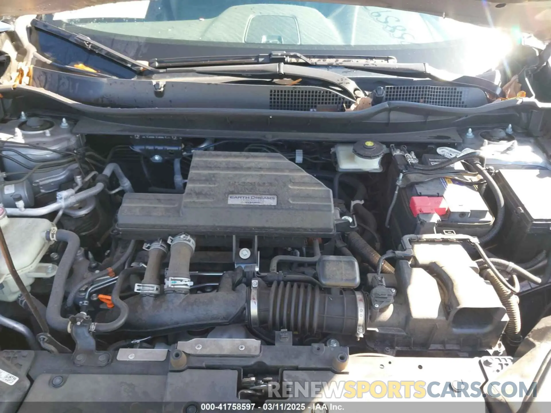 10 fotografías del automóvil dañado 7FARW1H84LE030599 HONDA CR-V 2020