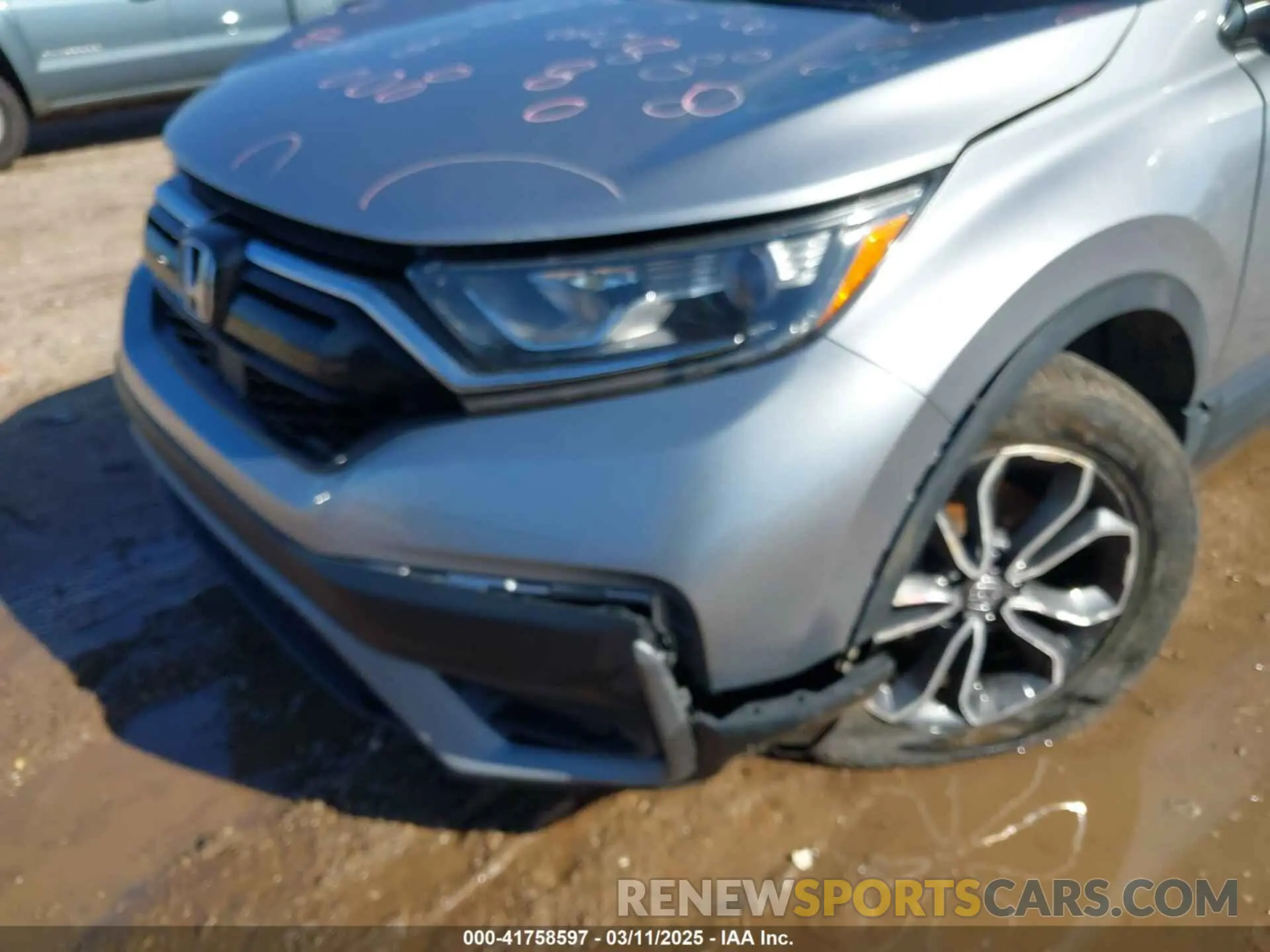 6 fotografías del automóvil dañado 7FARW1H84LE030599 HONDA CR-V 2020
