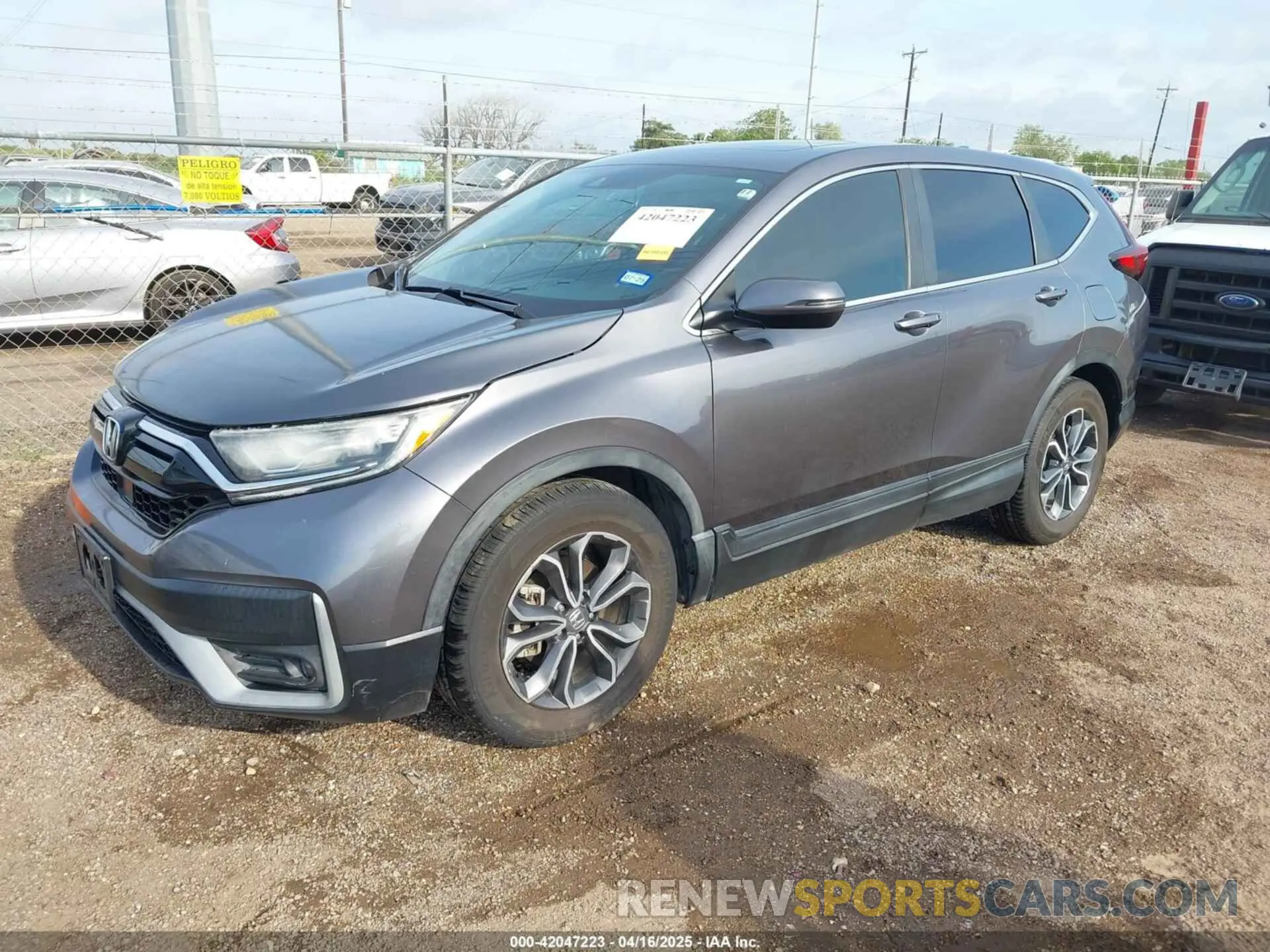 2 fotografías del automóvil dañado 7FARW1H85LE006800 HONDA CR-V 2020