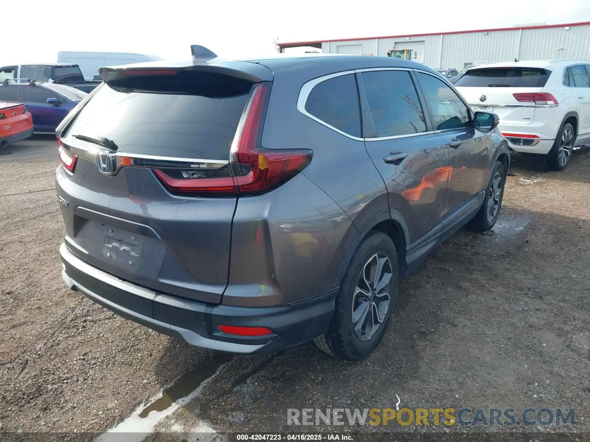 4 fotografías del automóvil dañado 7FARW1H85LE006800 HONDA CR-V 2020