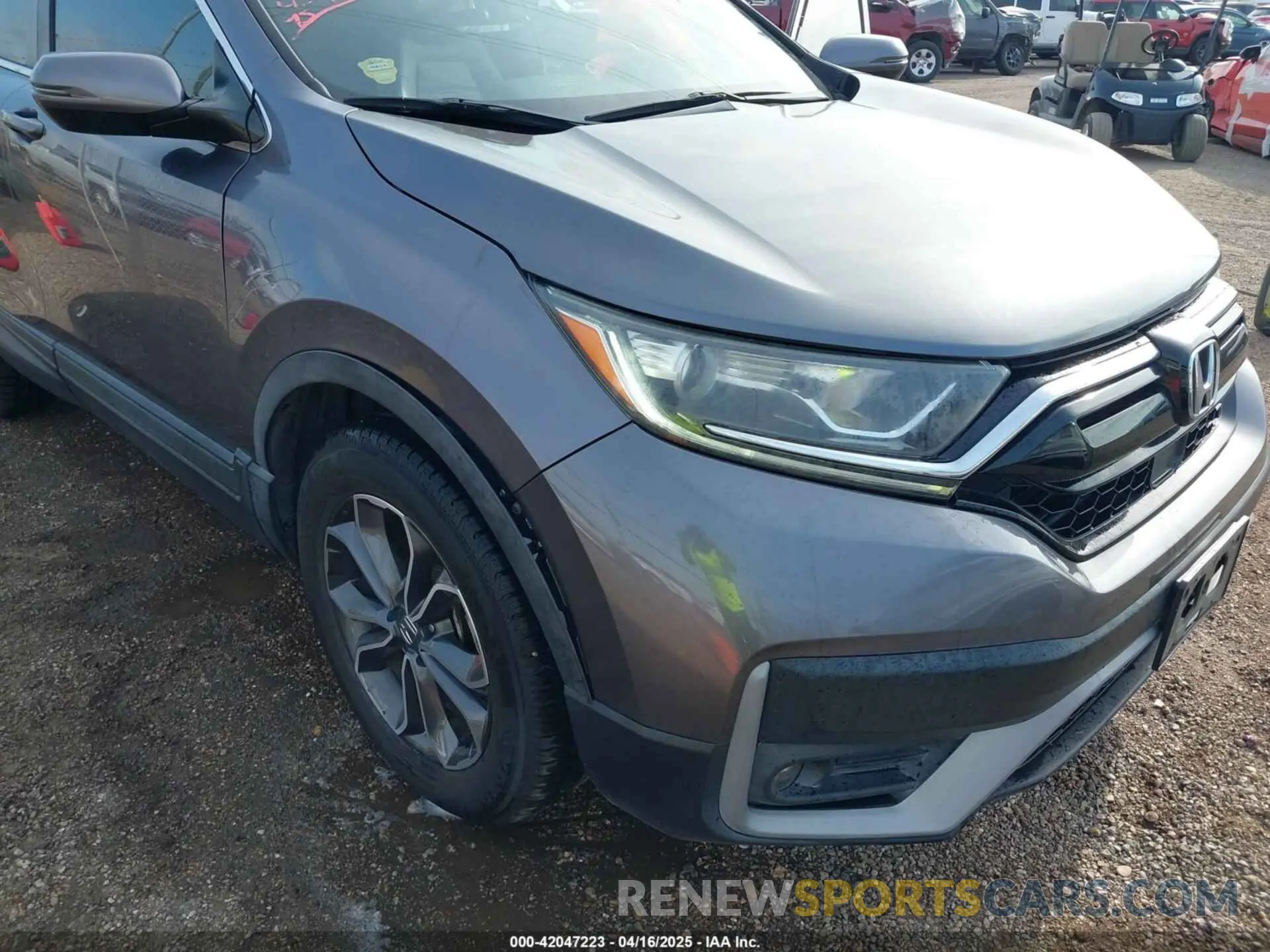 6 fotografías del automóvil dañado 7FARW1H85LE006800 HONDA CR-V 2020
