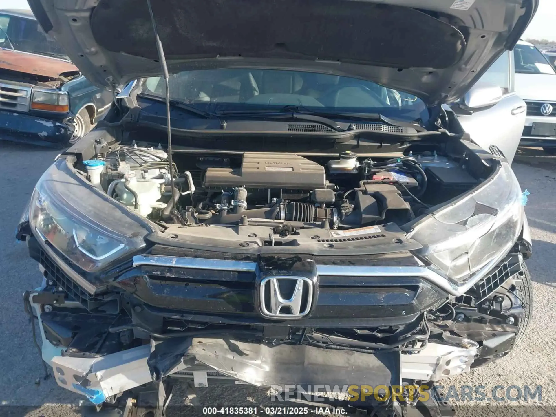 10 fotografías del automóvil dañado 7FARW1H87LE000108 HONDA CR-V 2020