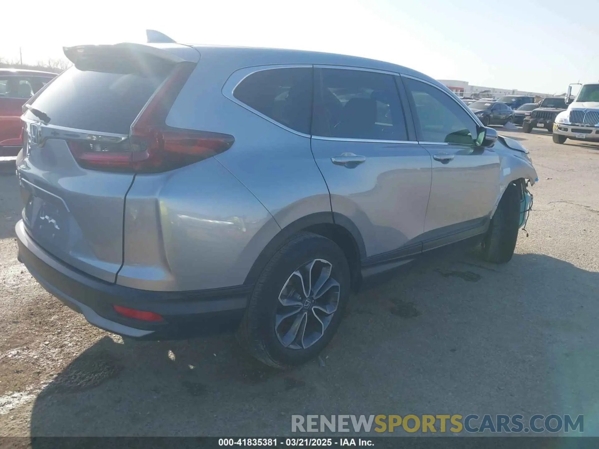 4 fotografías del automóvil dañado 7FARW1H87LE000108 HONDA CR-V 2020