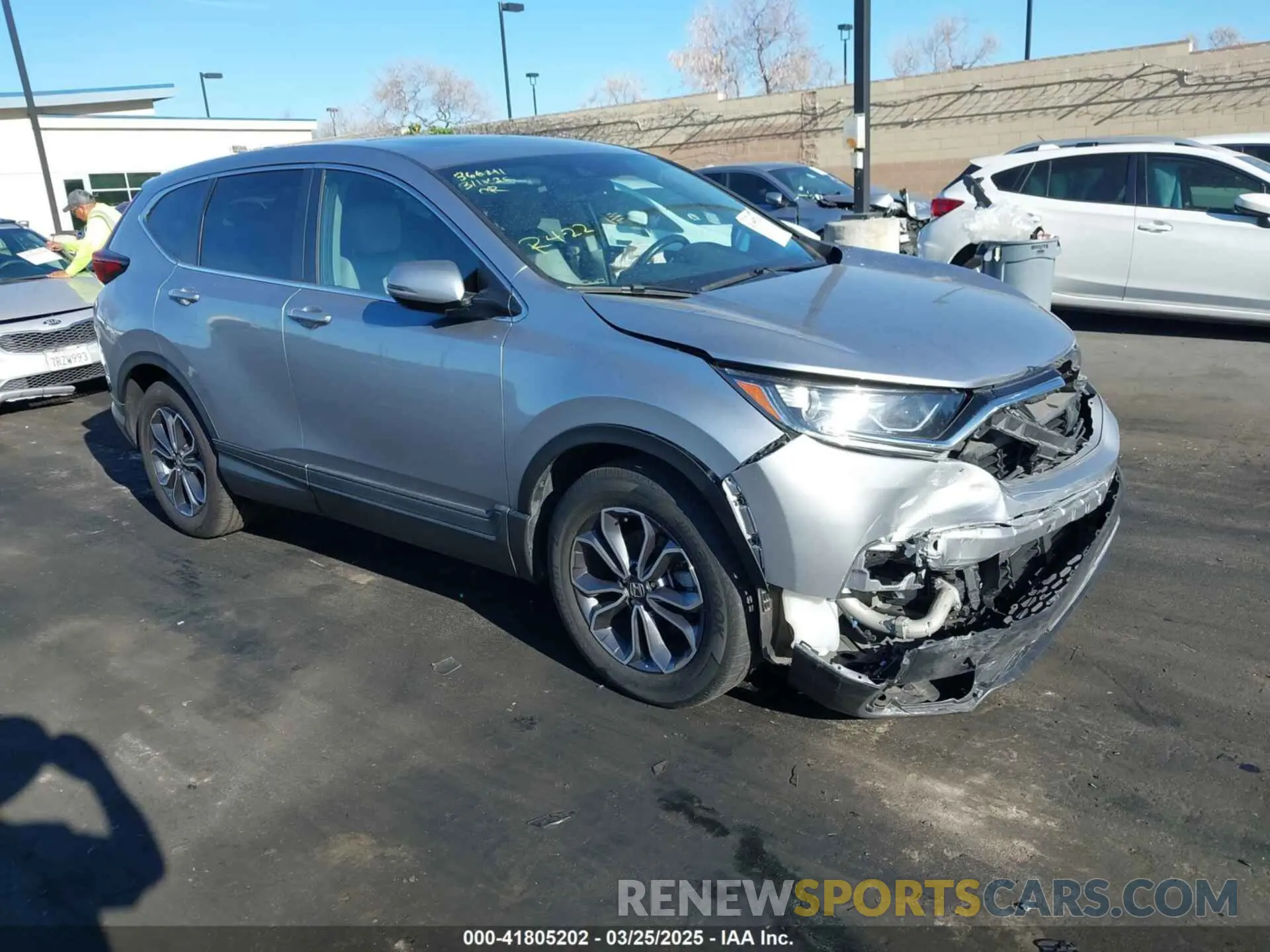 1 fotografías del automóvil dañado 7FARW1H88LE019461 HONDA CR-V 2020