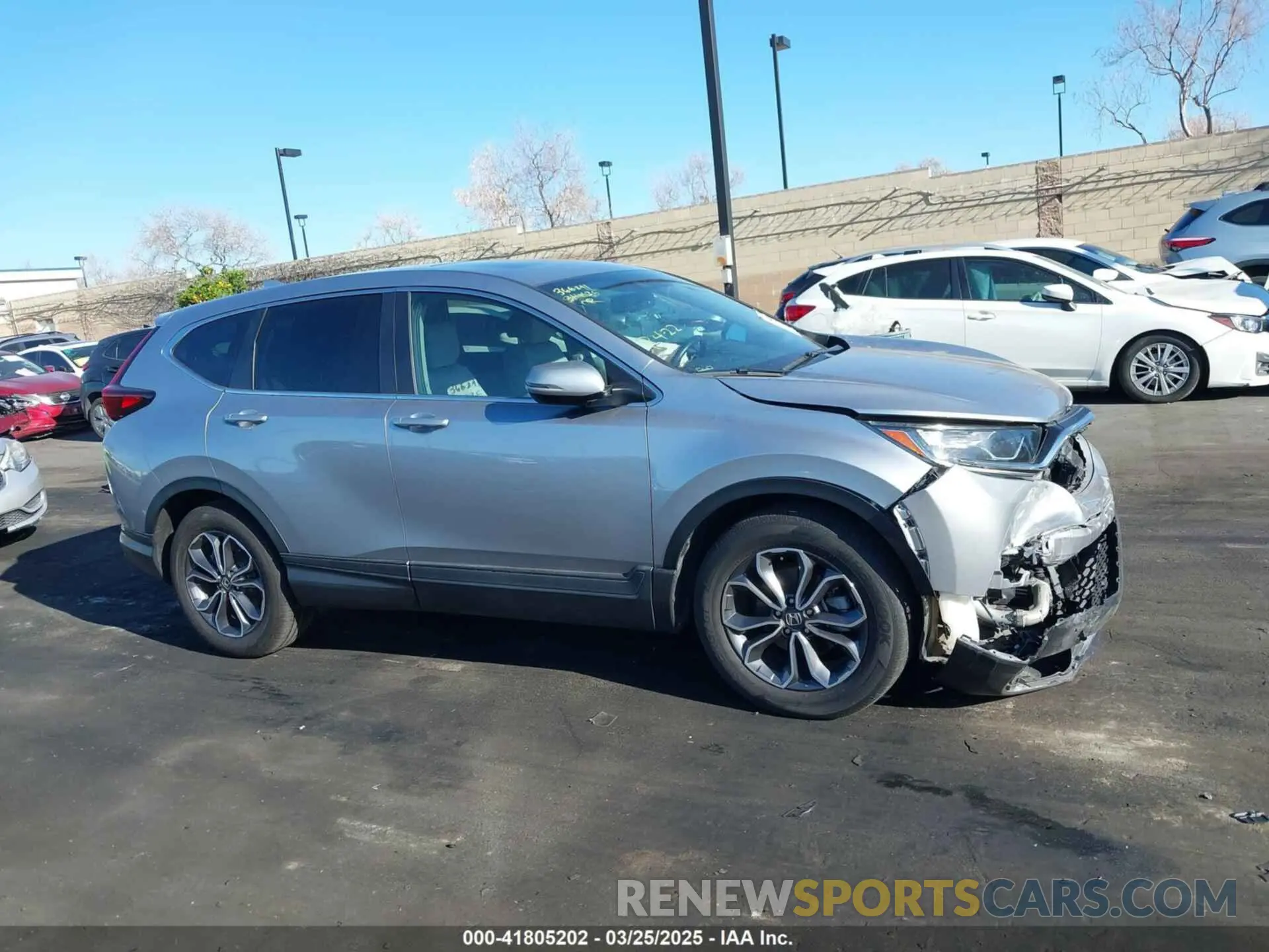 14 fotografías del automóvil dañado 7FARW1H88LE019461 HONDA CR-V 2020