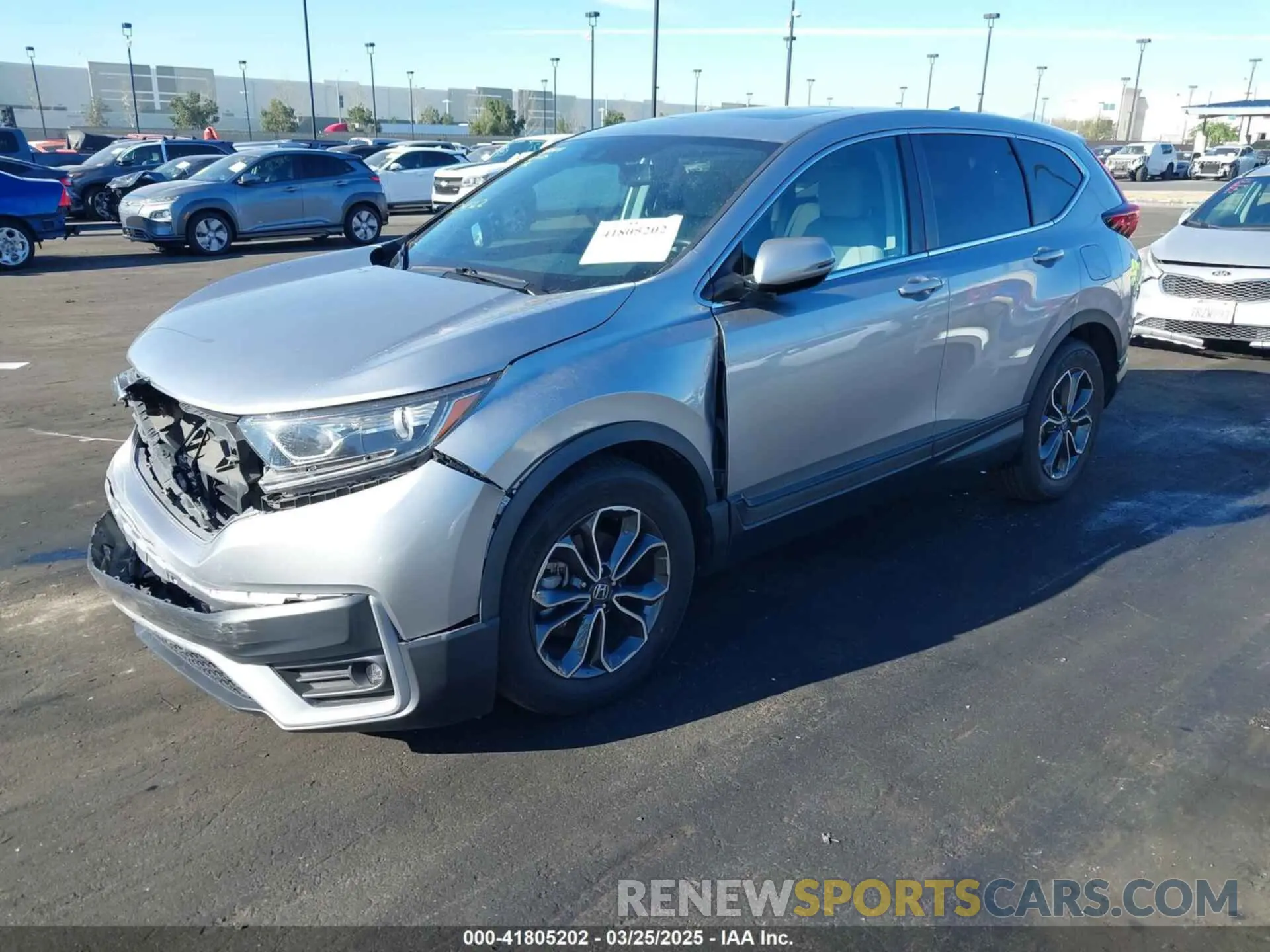 2 fotografías del automóvil dañado 7FARW1H88LE019461 HONDA CR-V 2020