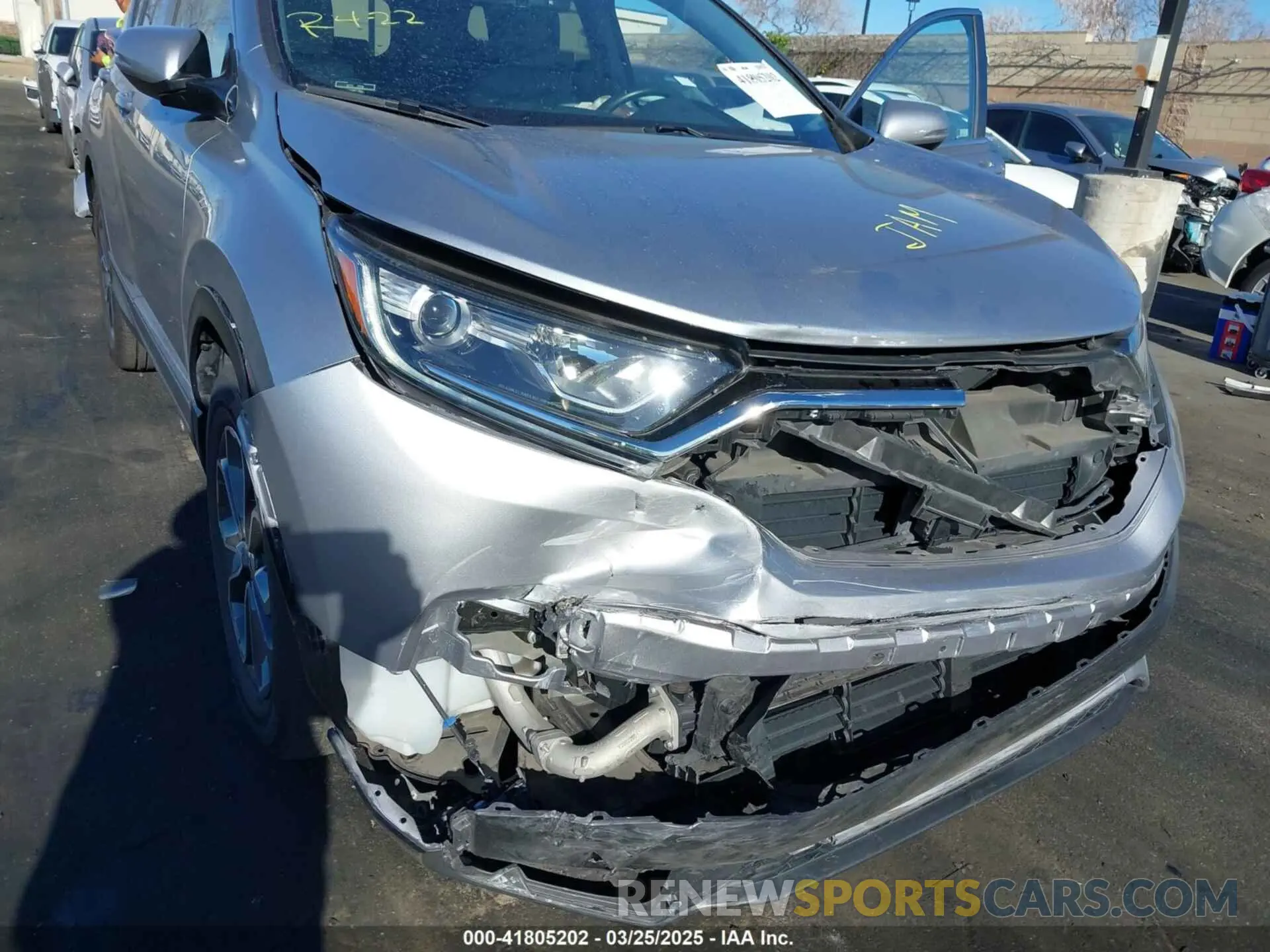 6 fotografías del automóvil dañado 7FARW1H88LE019461 HONDA CR-V 2020