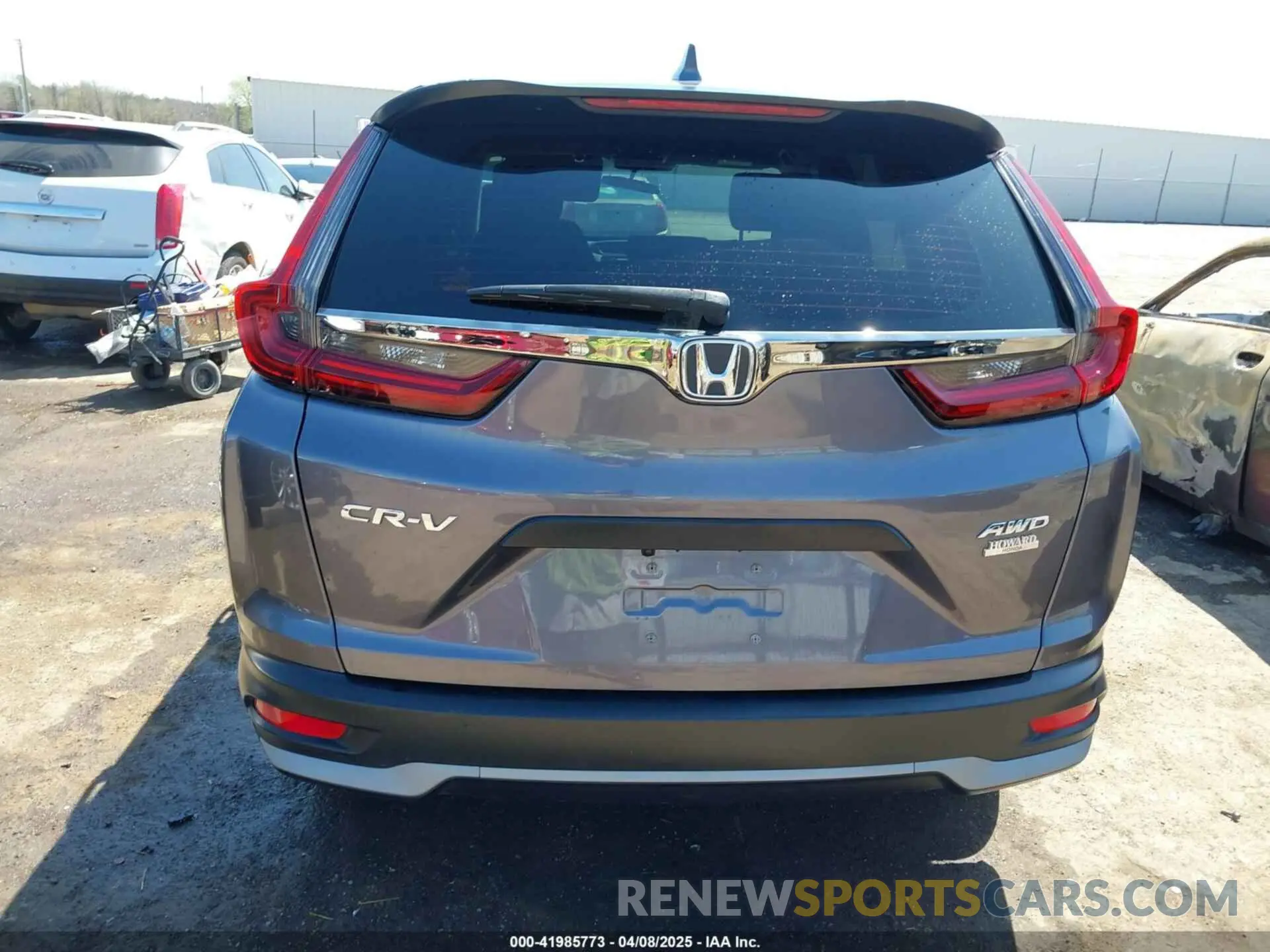 17 fotografías del automóvil dañado 7FARW2H26LE007147 HONDA CR-V 2020