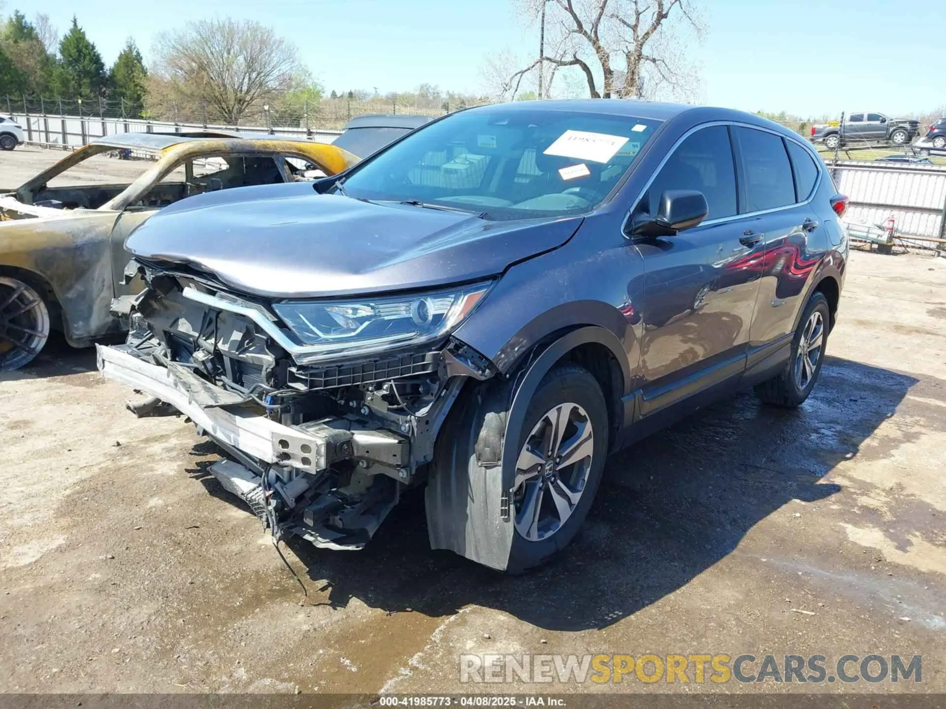 2 fotografías del automóvil dañado 7FARW2H26LE007147 HONDA CR-V 2020