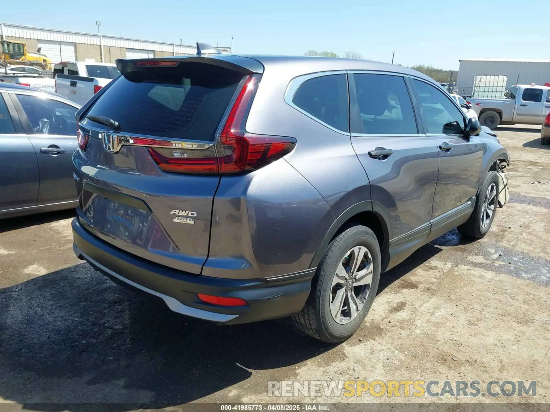 4 fotografías del automóvil dañado 7FARW2H26LE007147 HONDA CR-V 2020