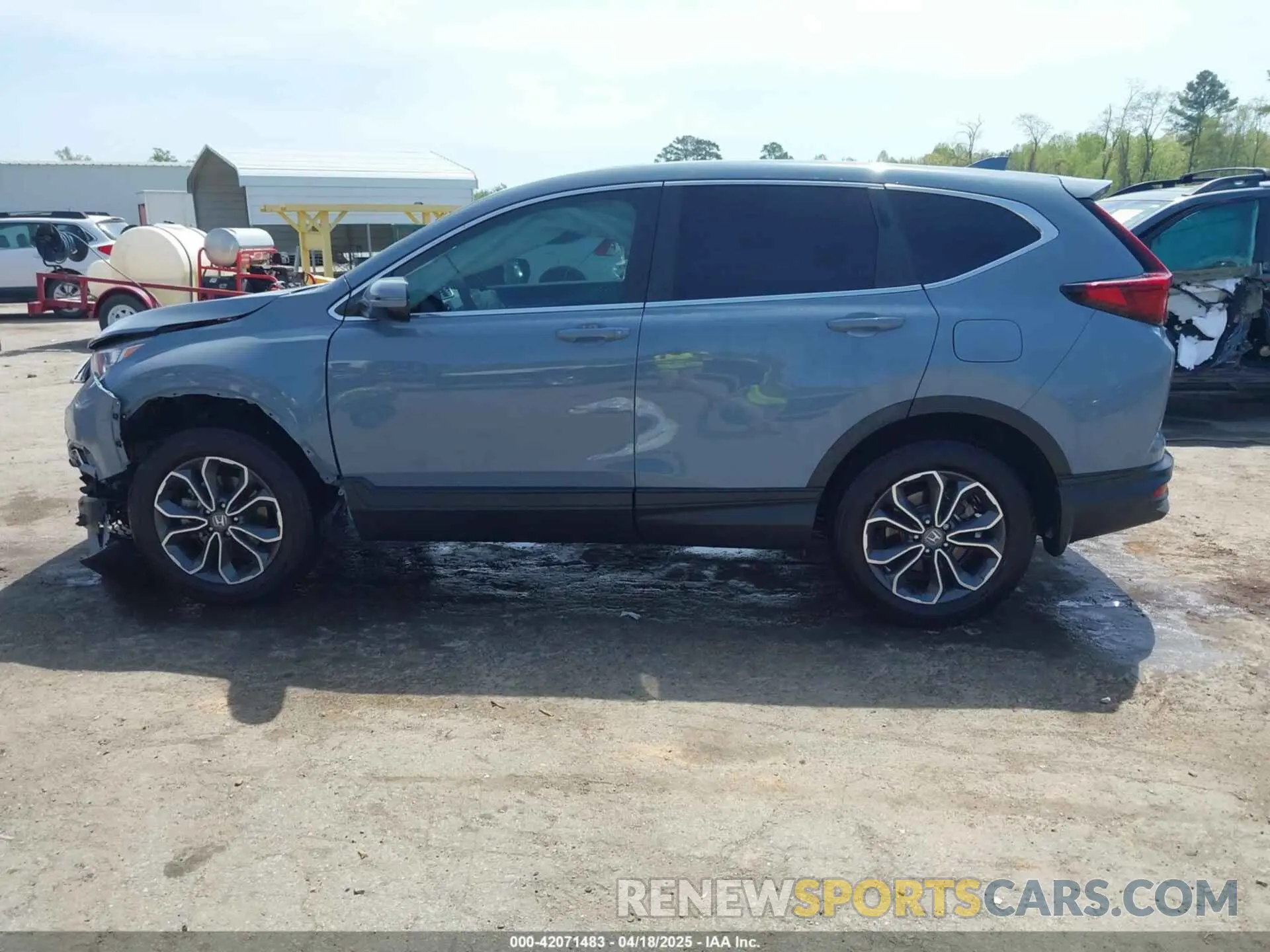 14 fotografías del automóvil dañado 7FARW2H51LE007051 HONDA CR-V 2020